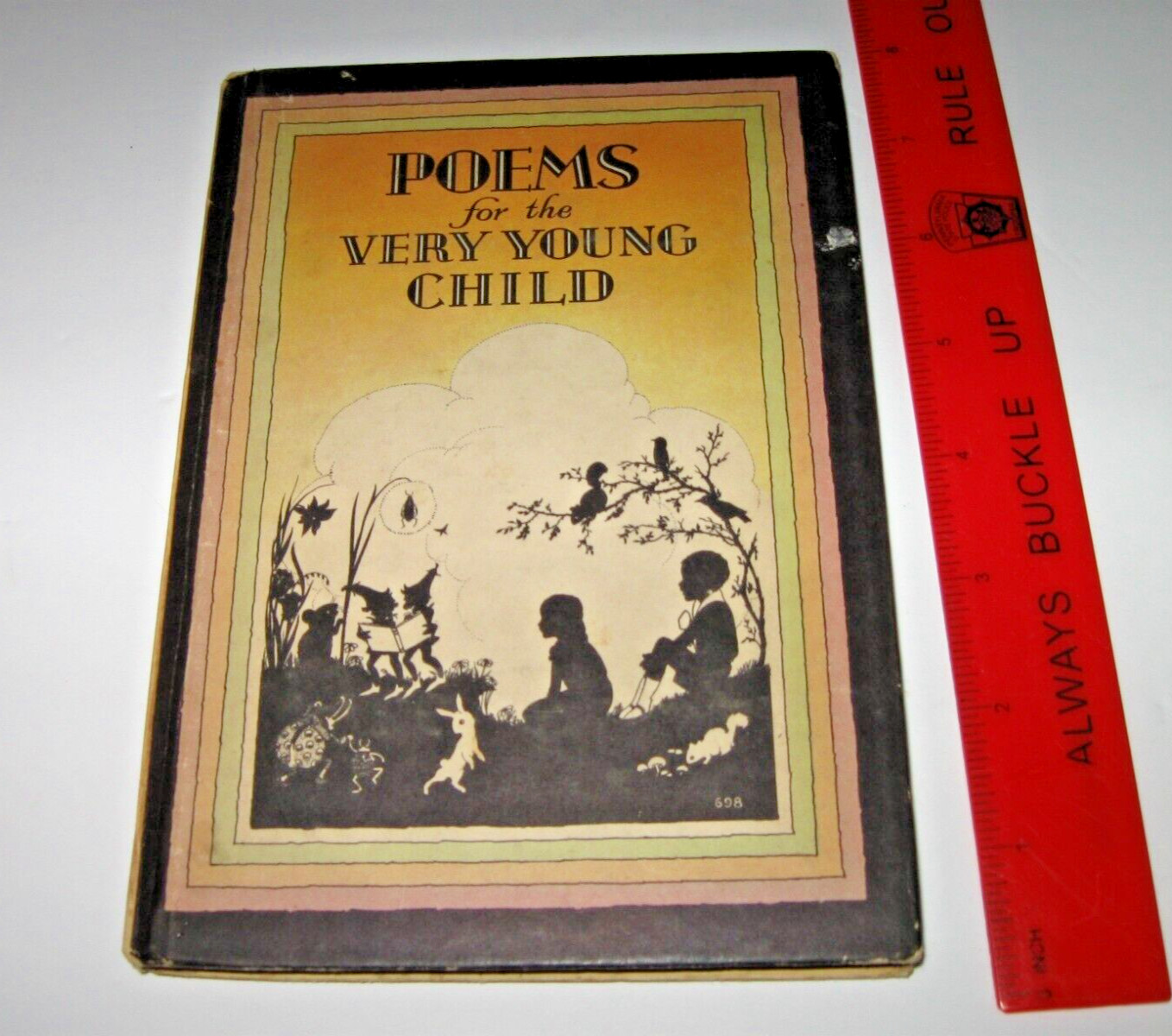 Poems For The Very Young Child 1932 Hardcover Book Illustrated by Mary Ellsworth
