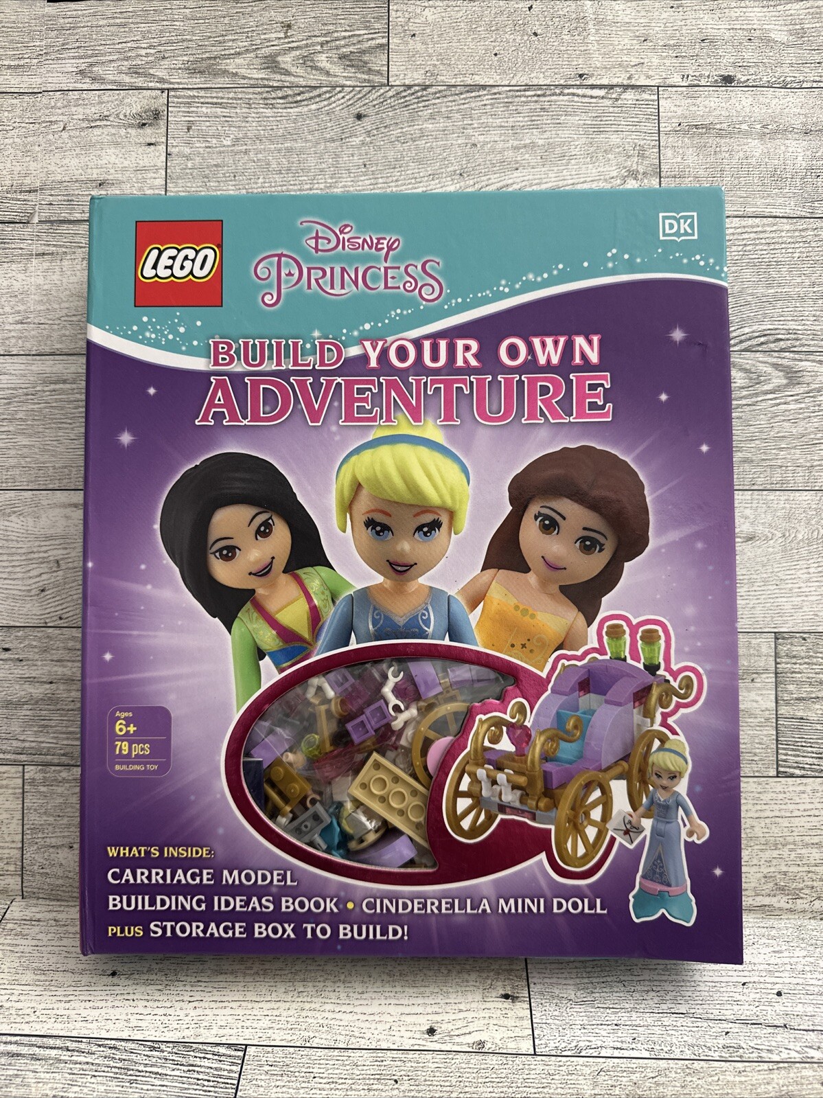 Lego Disney Princess Build Your Own Adventure Book Lego Sealed 79 Pcs $24.99MSRP