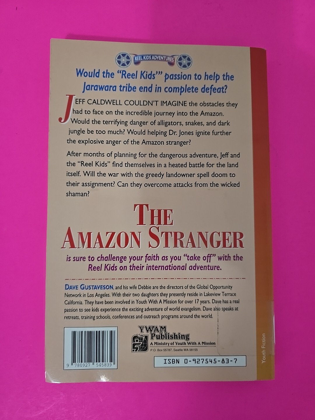 VTG 1990s Reel Kids Adventures Book Set Lot Of 4 Paperback YWAM Evangelism
