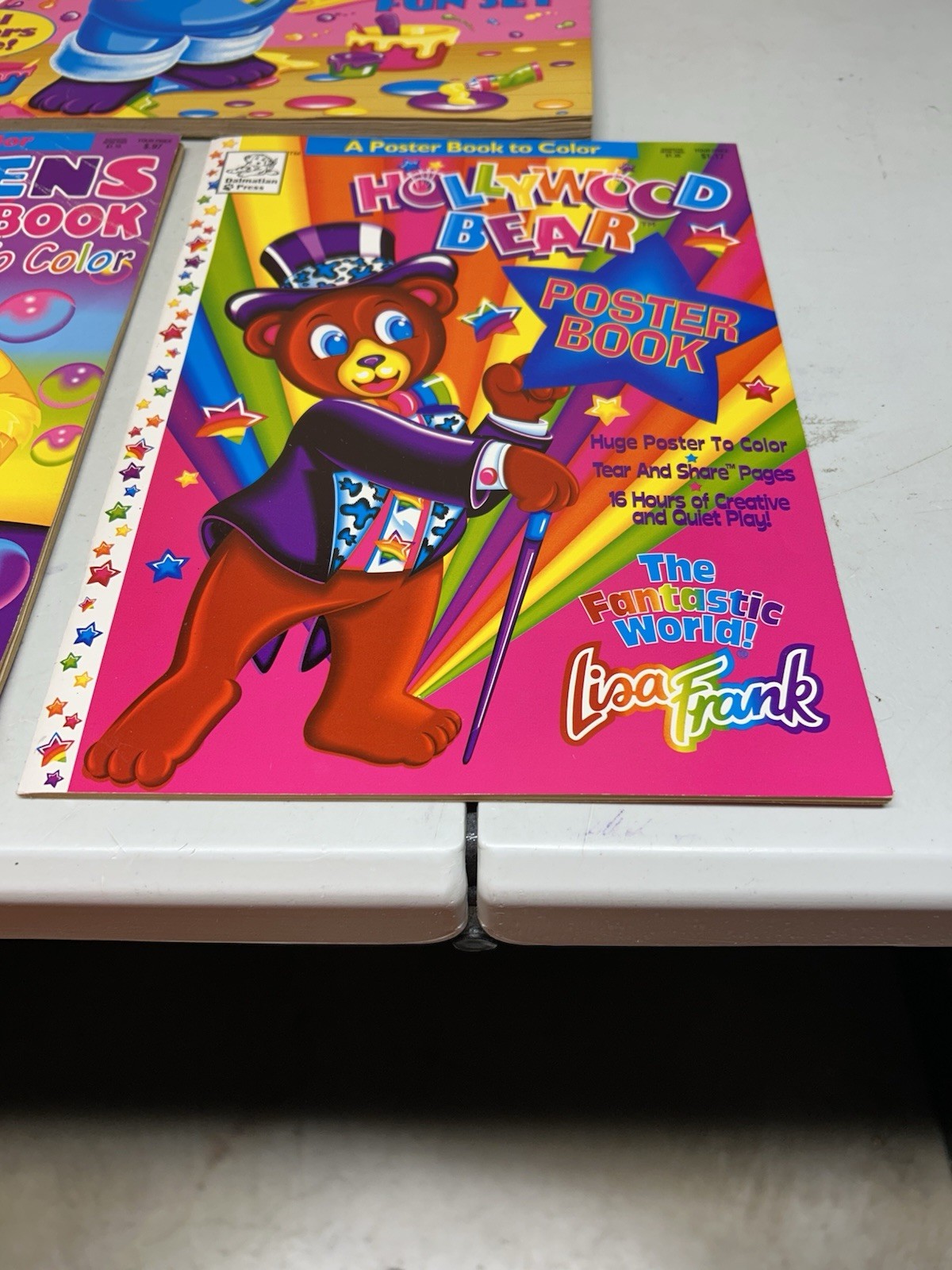 Lot Of Lisa Frank Coloring And Activity Books READ DESCRIPTION