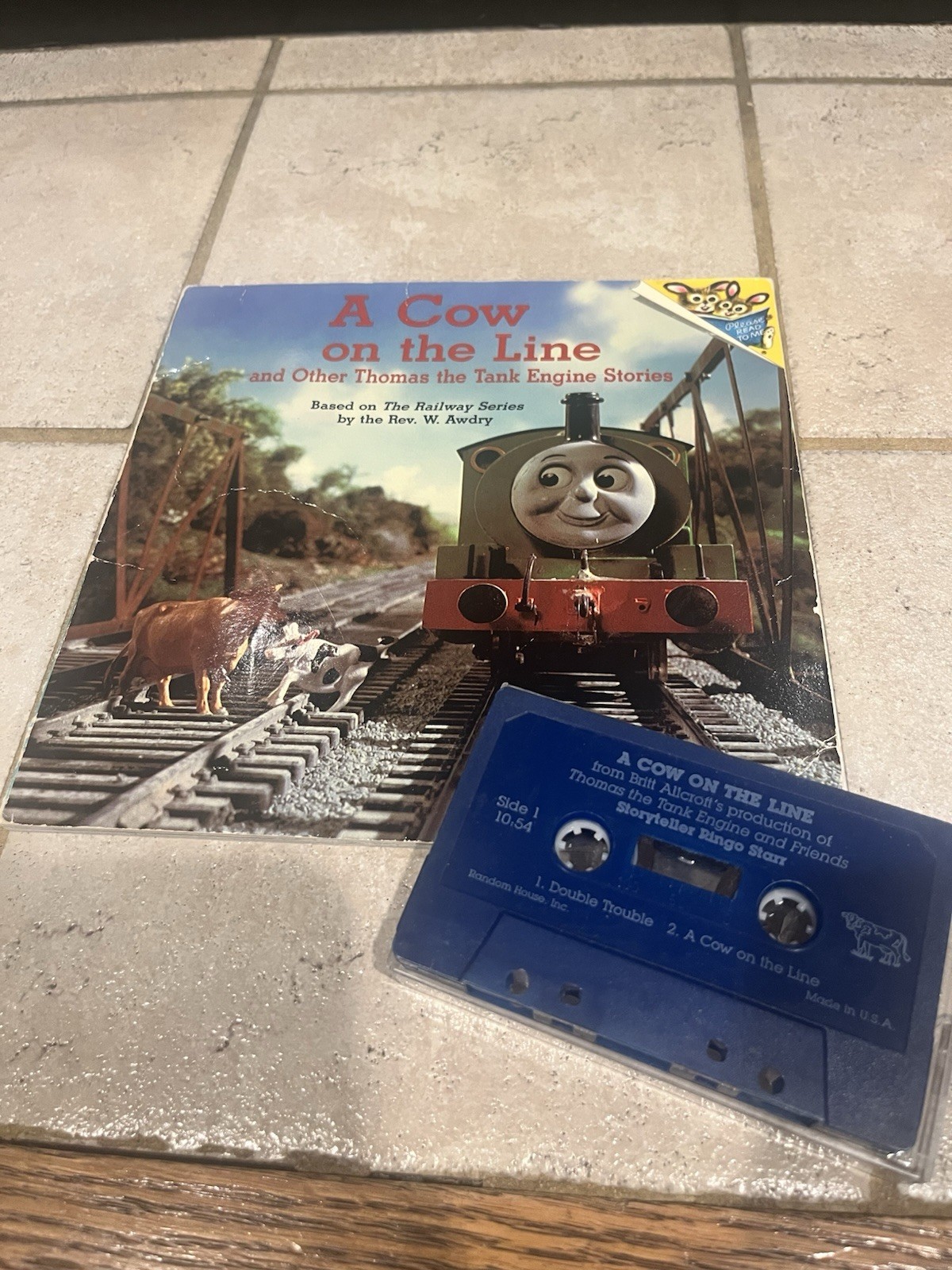 A Cow on the Line and Other Stories Storyteller Ringo Starr Cassette & Book