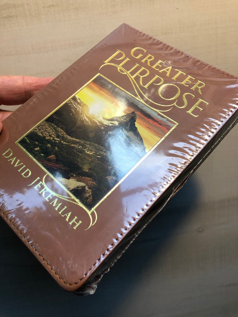 New in Shrinkwrap; „Greater Purpose“ Daily Devotional by David Jeremiah