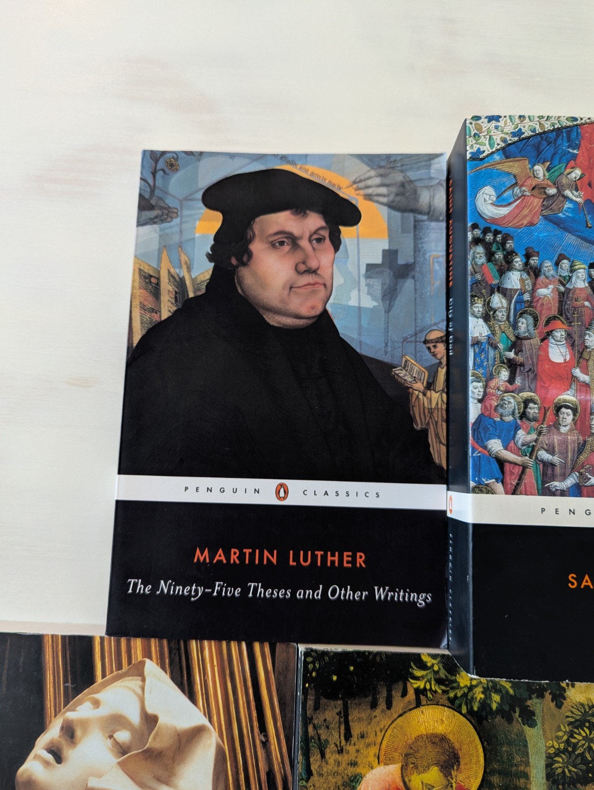 Lot of 5 Penguin Classics Books Christian Theology Religion Augustine Luther