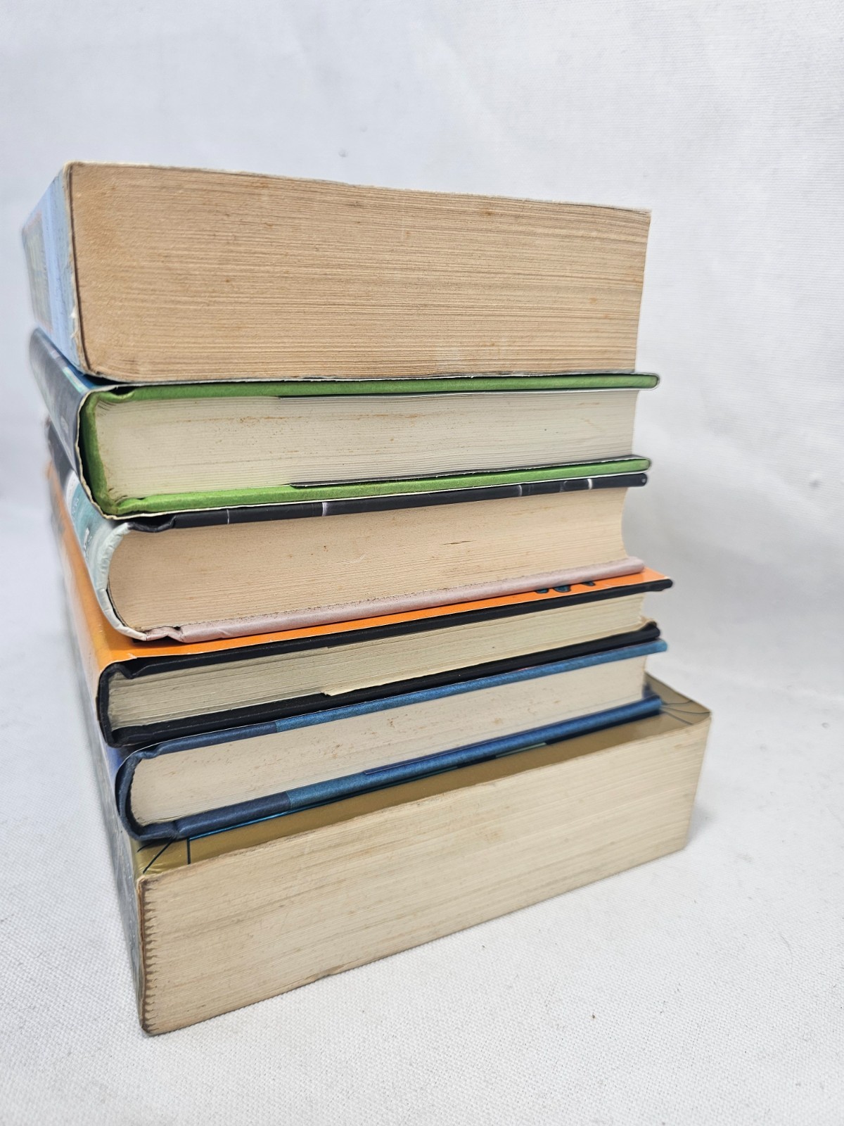 Sci-Fi Fantasy Hardcover Book Lot 6x Lin Carter Horror Wears Blue Star Trek IQ