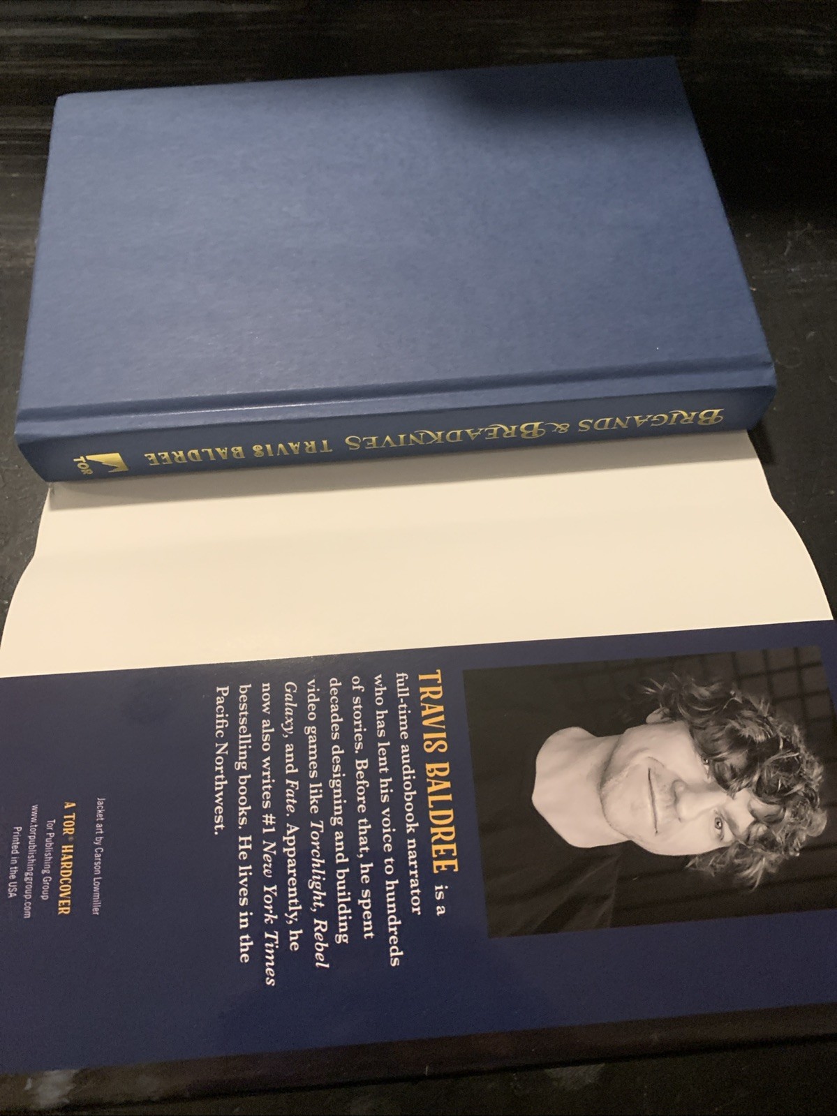 Brigands and Breadknives by Travis Baldree (2025 Hardcover) Hand Signed 1st Edit