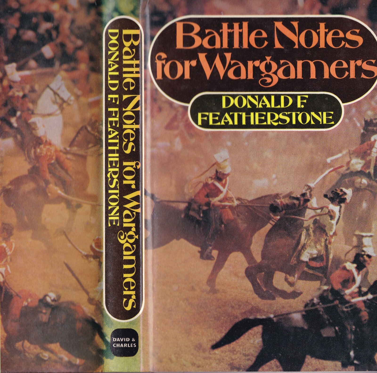 Donald F. Featherstone BATTLE NOTES FOR WARGAMERS (1973) military history SIGNED