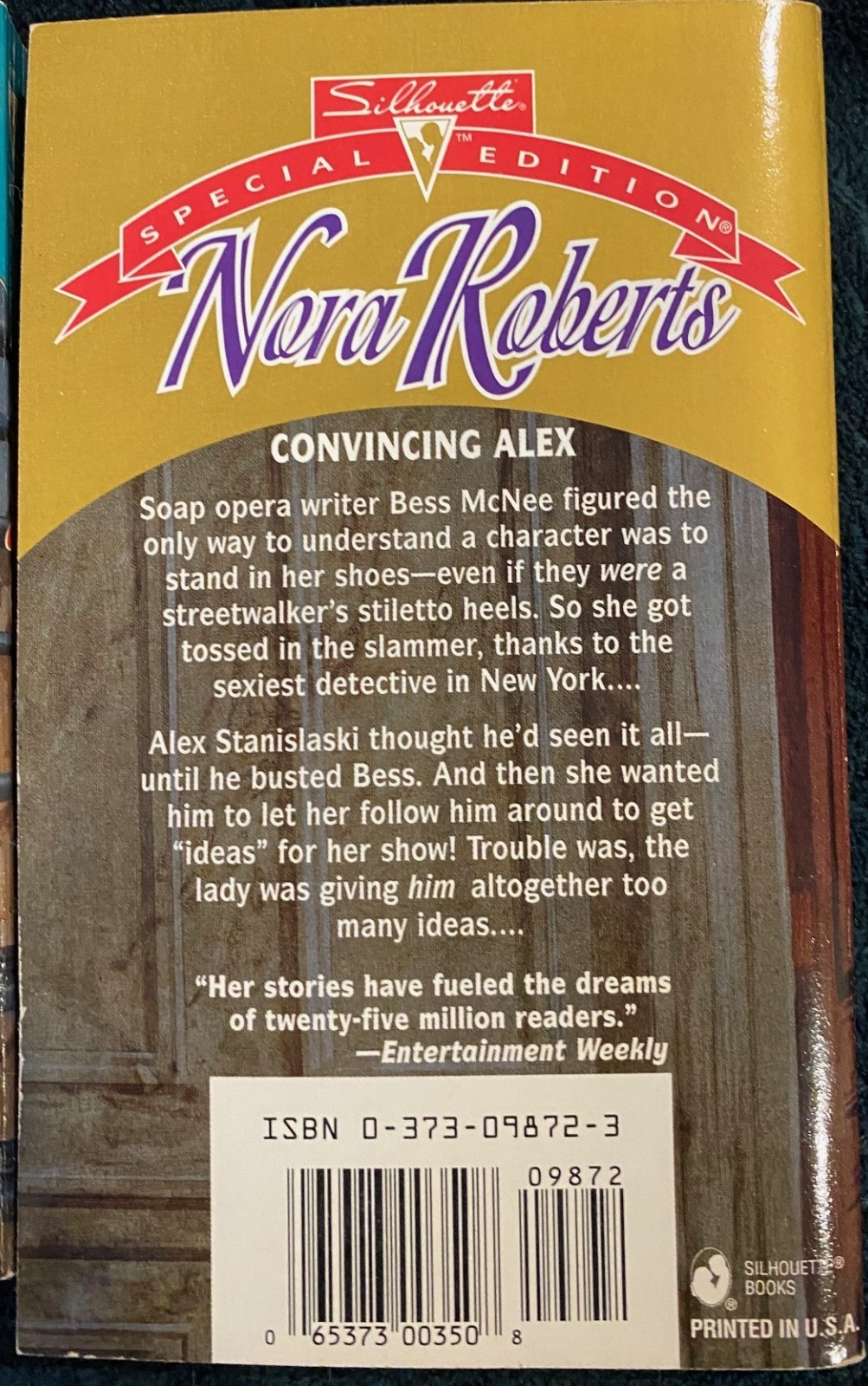 The Stanislaski’s Series by Nora Roberts (Books 2, 4, 5, & 6) Paperback Good