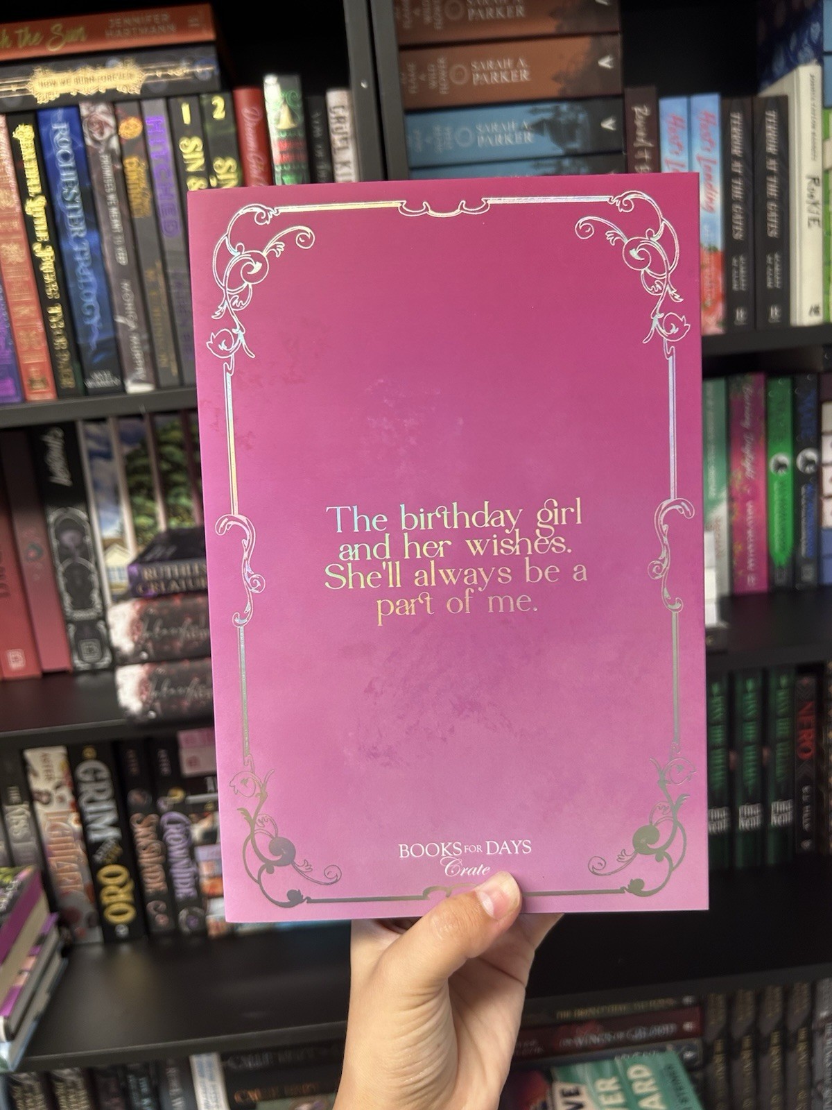 Birthday Girl Books for Days Crate Penelope Douglas