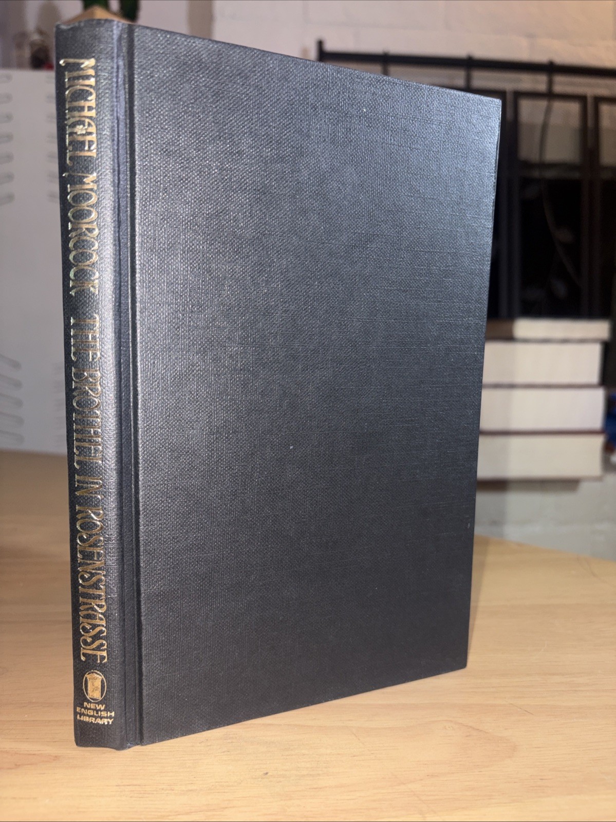 Signed The Brothel in Rosenstrasse Michael Moorcock 1982 1st UK Edition HCDJ NF