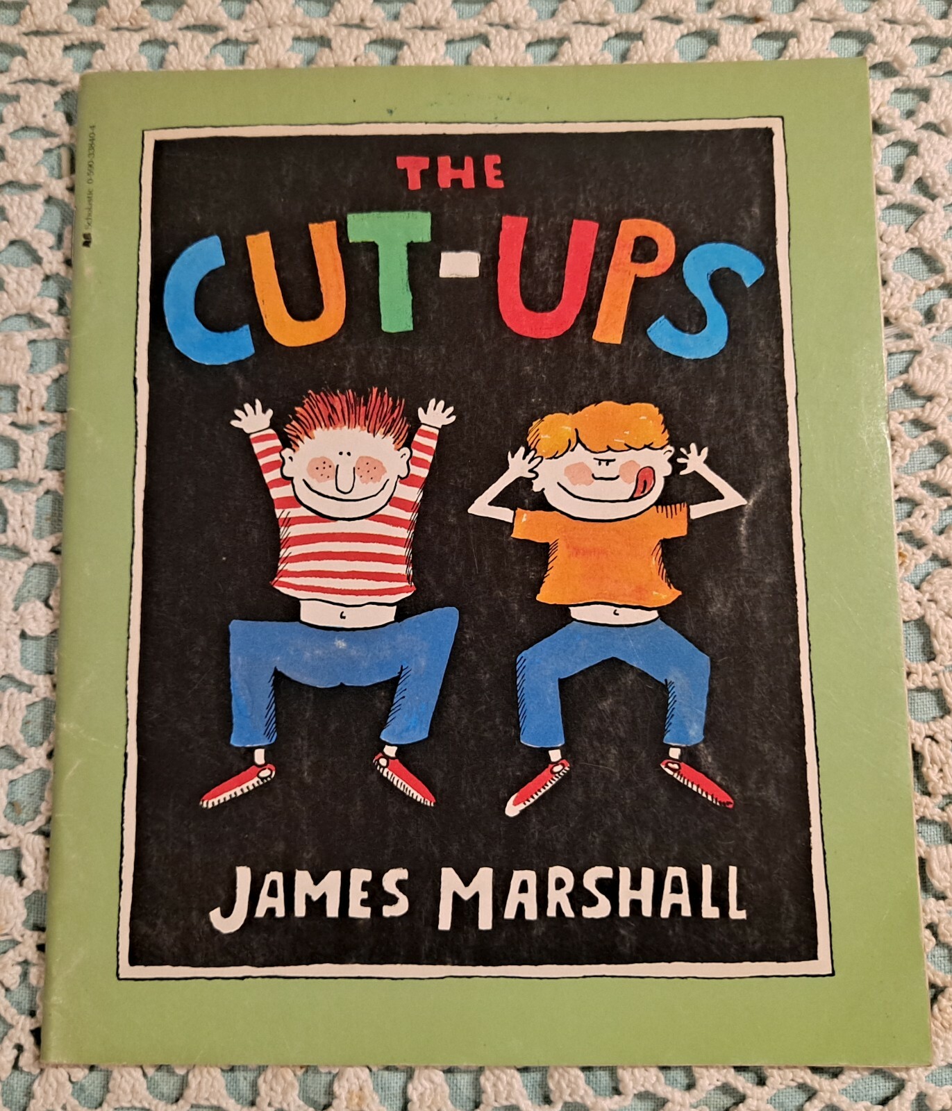 The Cut-Ups by James Marshall, 1984, Scholastic, vintage, staple bound
