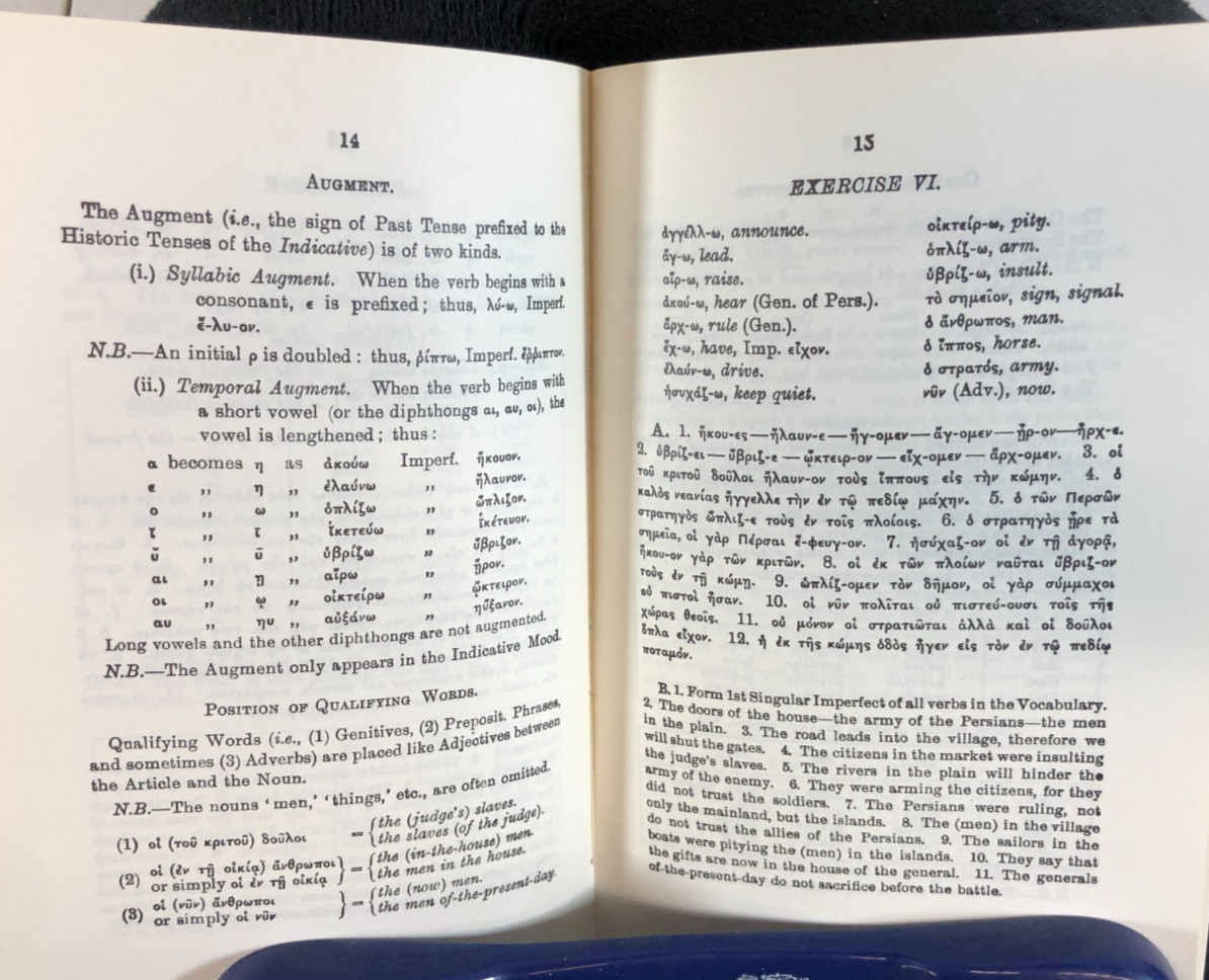 First Steps in Greek, Ritchie, 1973, E-57