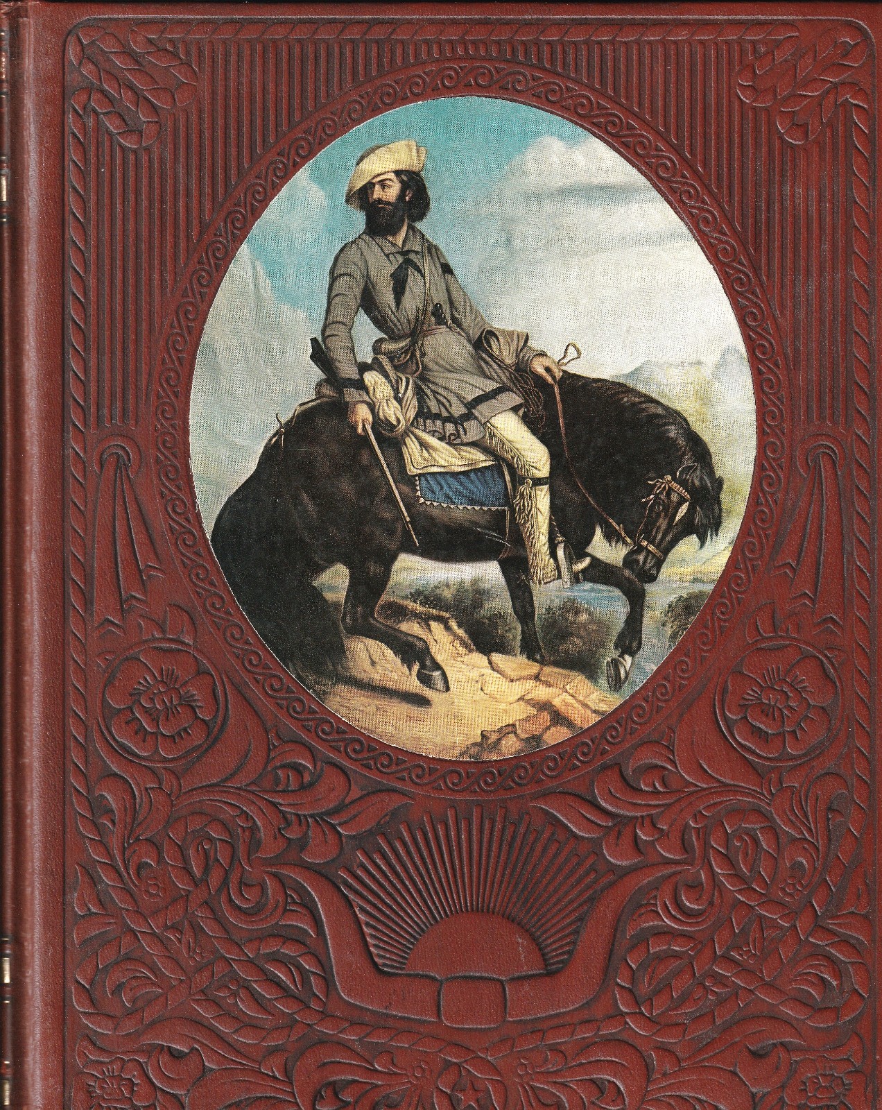 The Old West – The Trailblazers – Time Life Books – 1973 – Leather – Vintage