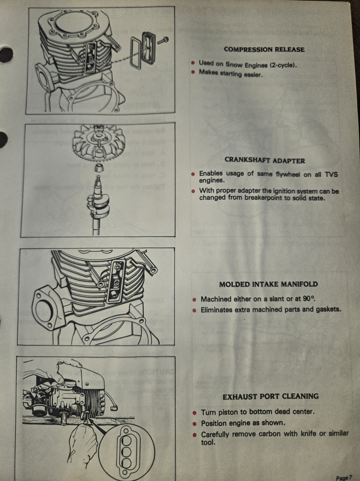 TECUMSEH HIGHLIGHTS MAGAZINE BOOKLET 1980-1982 AS SHOWN A BIT ROUGH