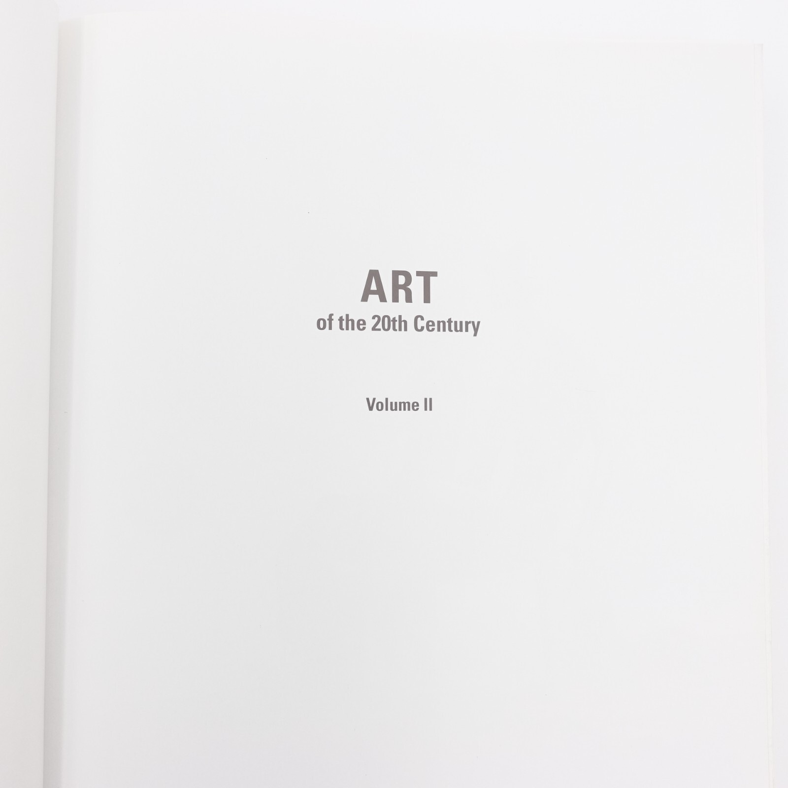 Art of the 20th Century Volume II Karl Ruhrberg 1998 Ex-Library HC DJ Taschen VG