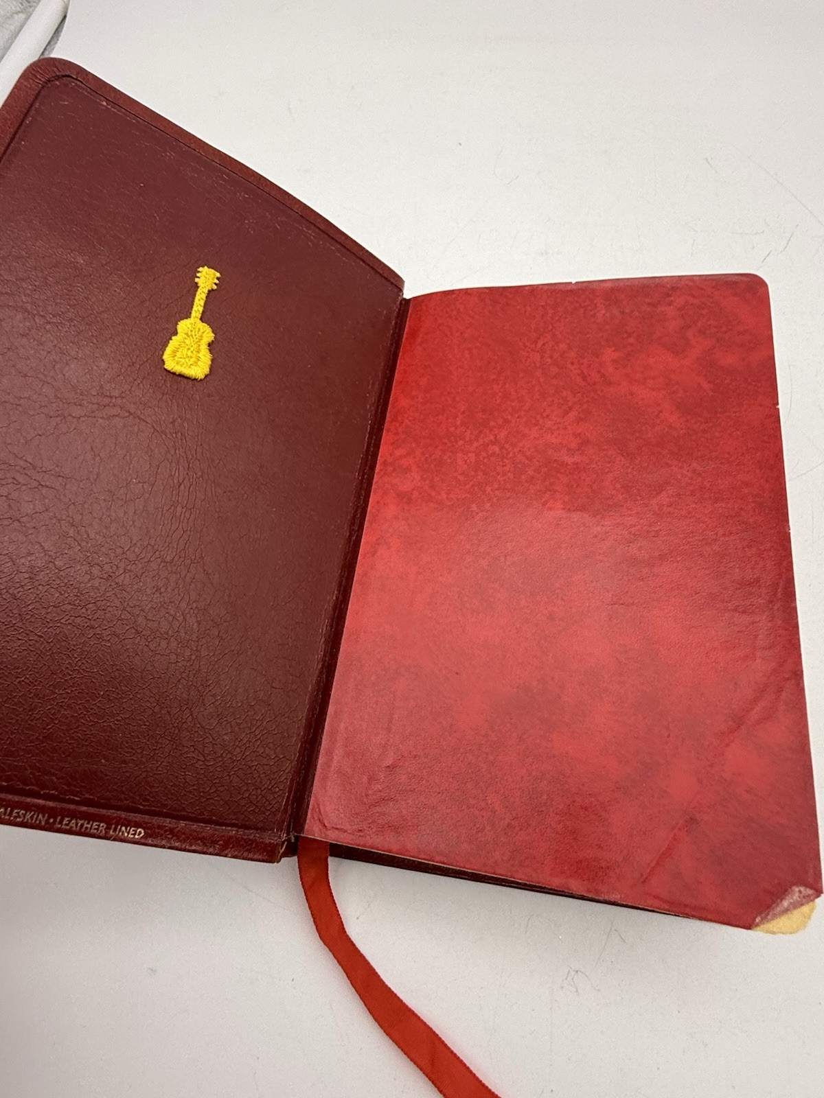 Vintage Holy Bible Red Letter Concordance Cambridge Red Leather Bound 1970s Maps