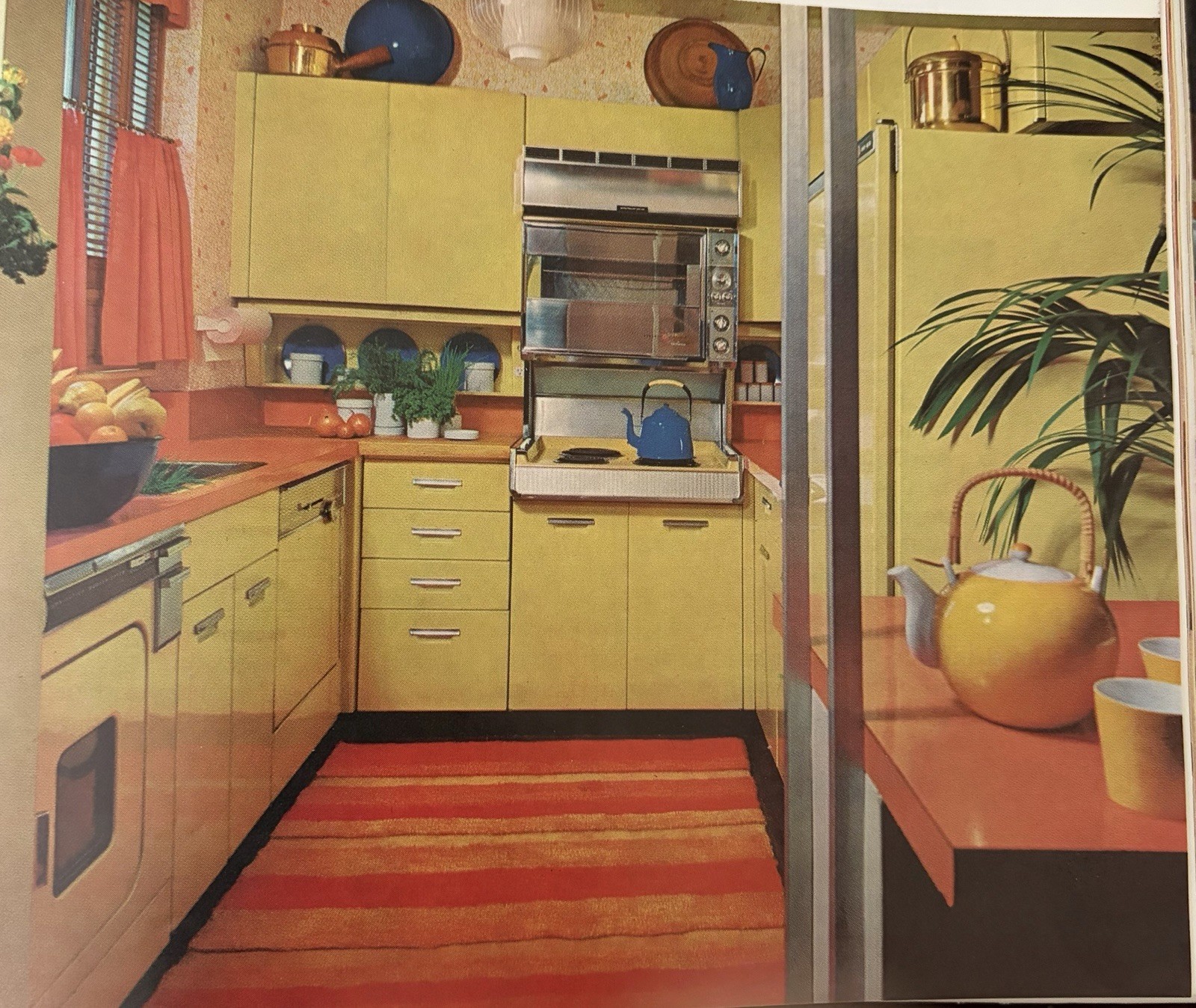 McCall’s Decorating Book VTG 1964 HC DJ Mid Century Modern Full Color