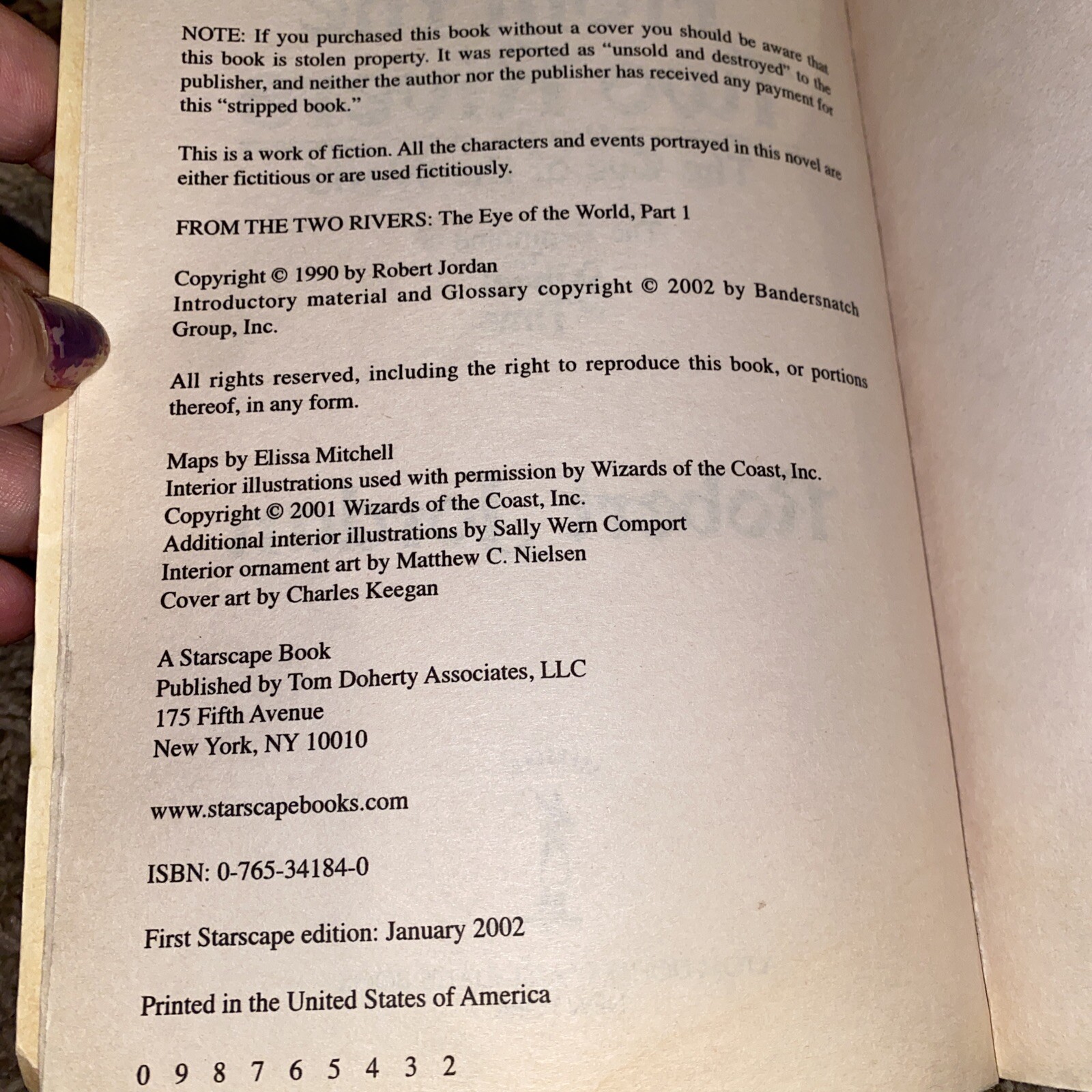 Wheel of Time (Starscape) Ser.: From the Two Rivers by Robert Jordan (2002, Mass