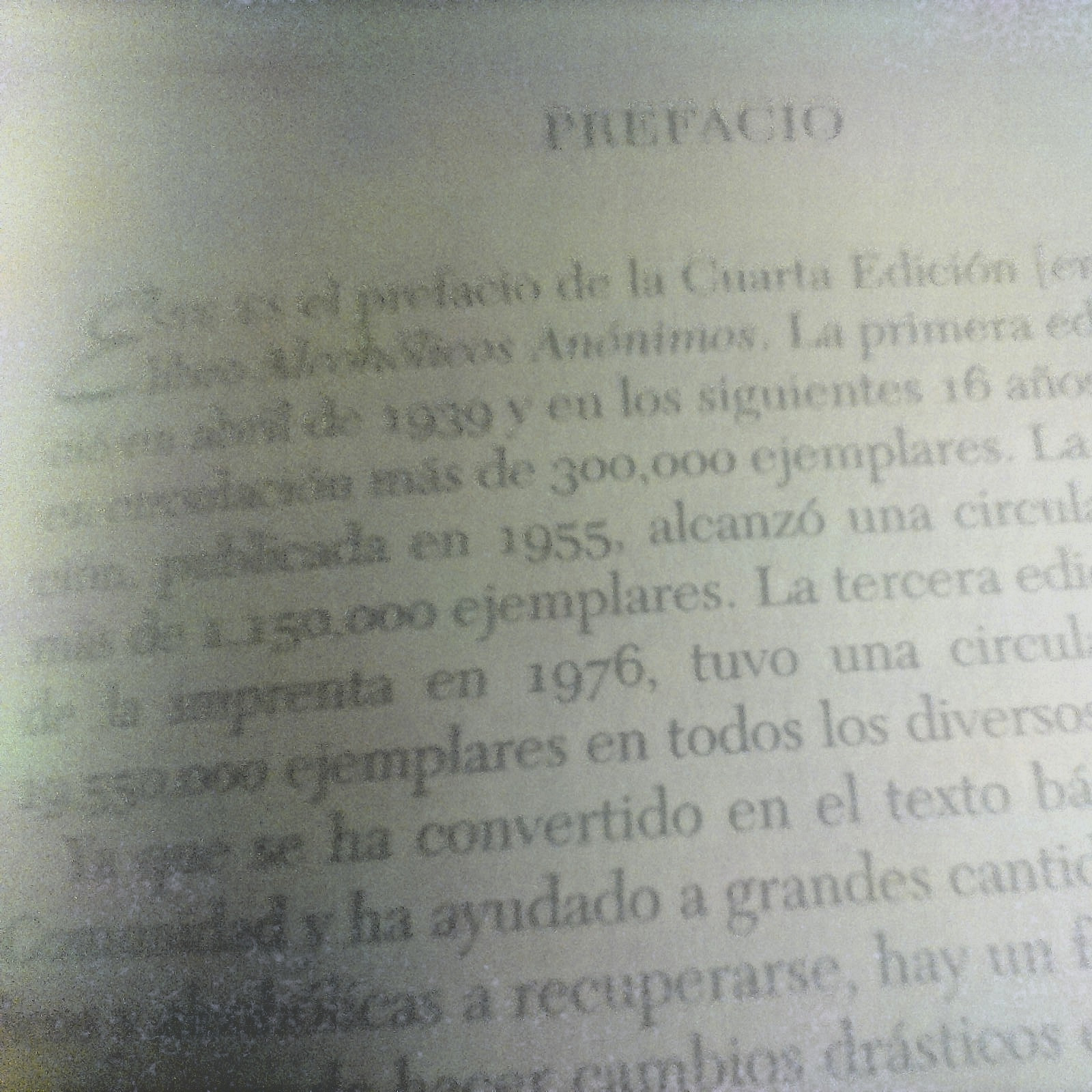 ALCOHOLICOS ANONIMOS: Tercera Edicion GIFT NEW 528 pages SEE MY PHOTOS