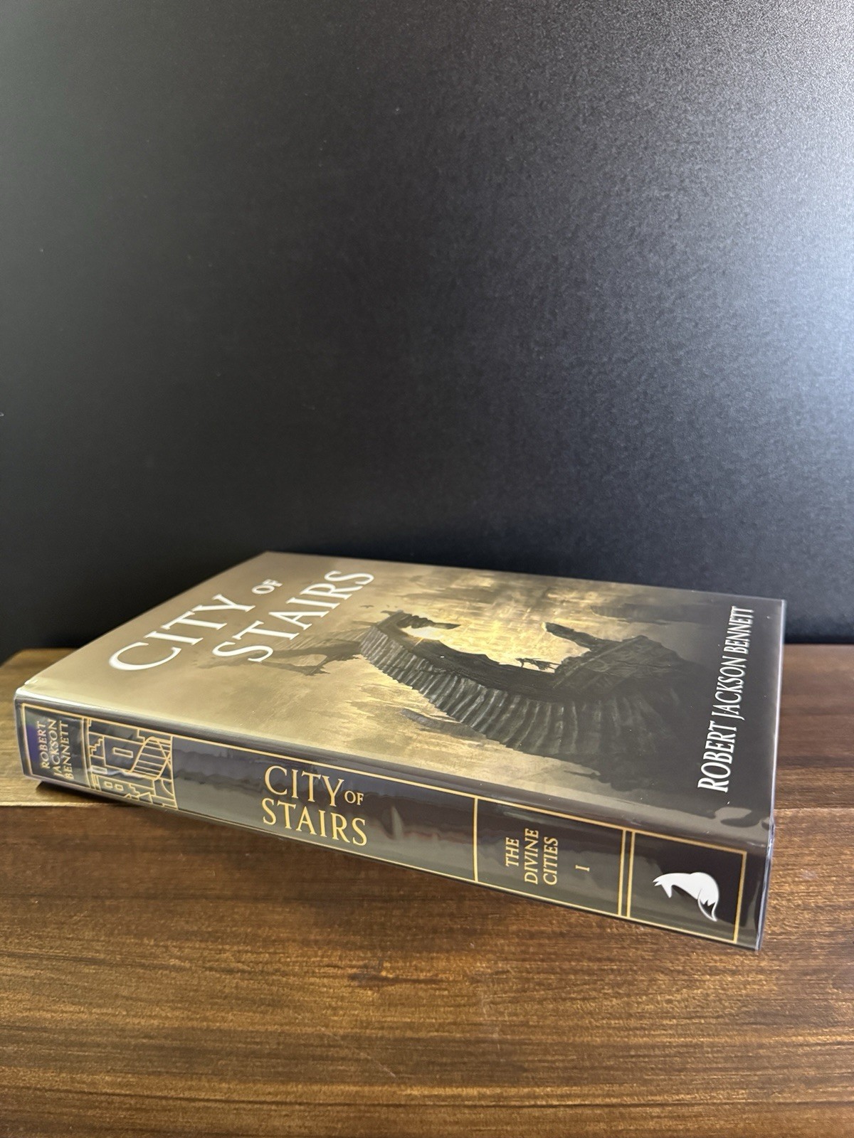 City of Stairs by Robert Jackson Bennett Signed & Numbered UK Inkstone New HC