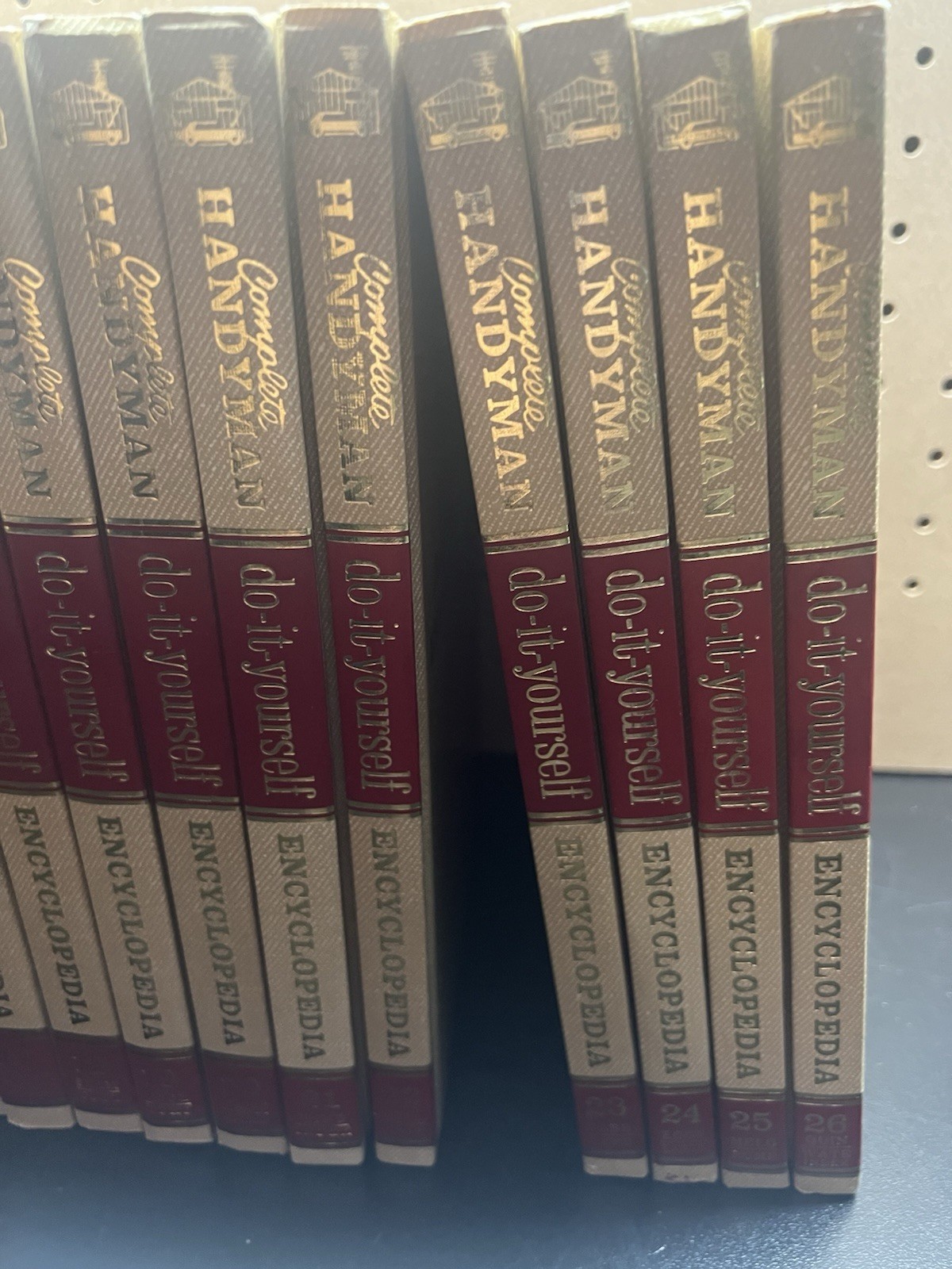 1975 Complete Handyman Do It Yourself Encyclopedia 26 Volume FULL SET