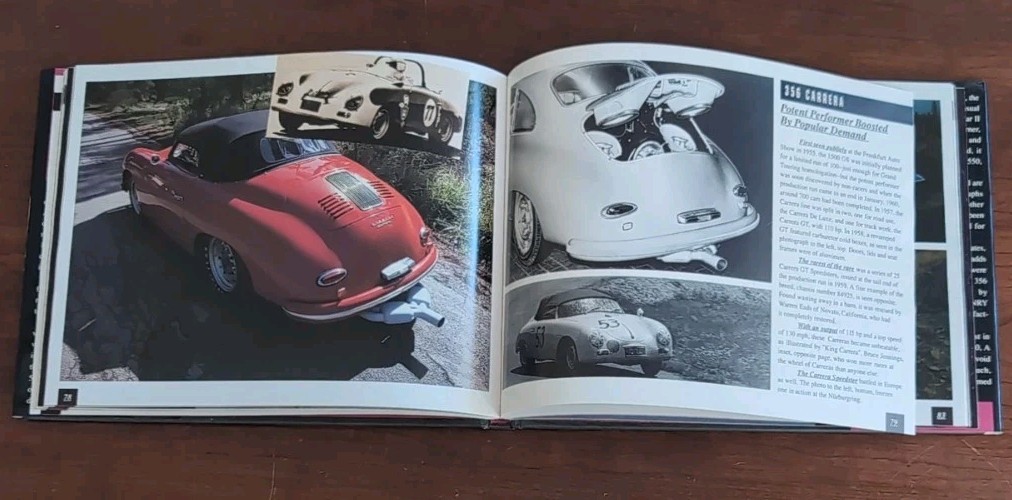 Porsche 356 & 550: A Pictorial History by Hendry Rasmussen HC Top Ten 1992