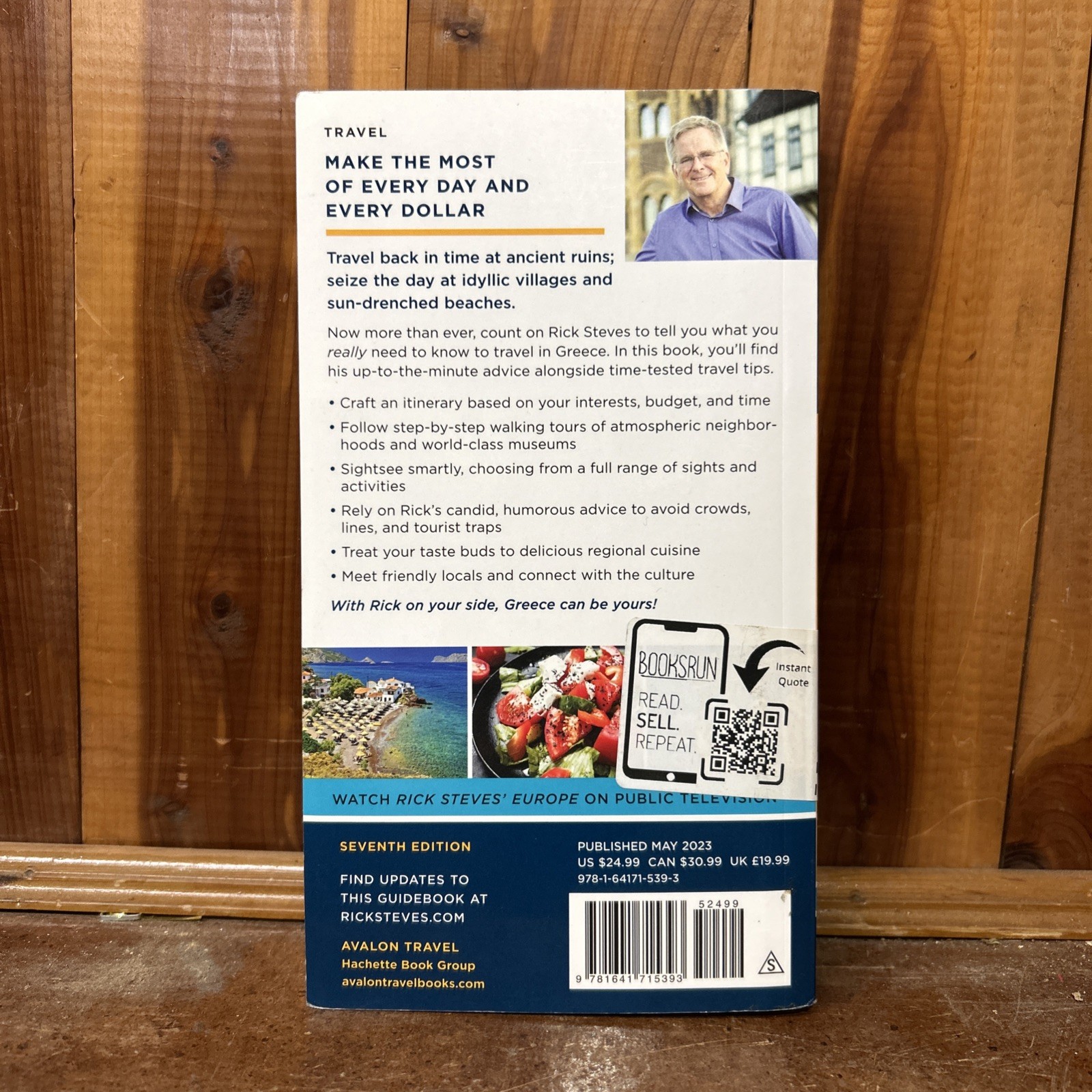 Rick Steves Greece: Athens & the – Paperback, by Steves Rick – Very Good