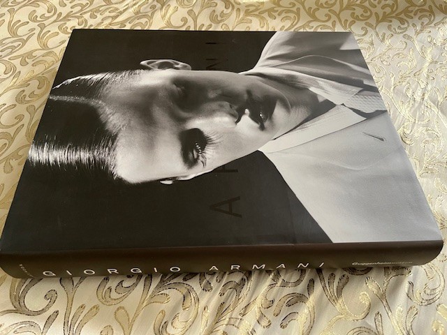 Giorgio Armani Guggenheim Museum exhibition catalog 10.5×12″ book hardcover New