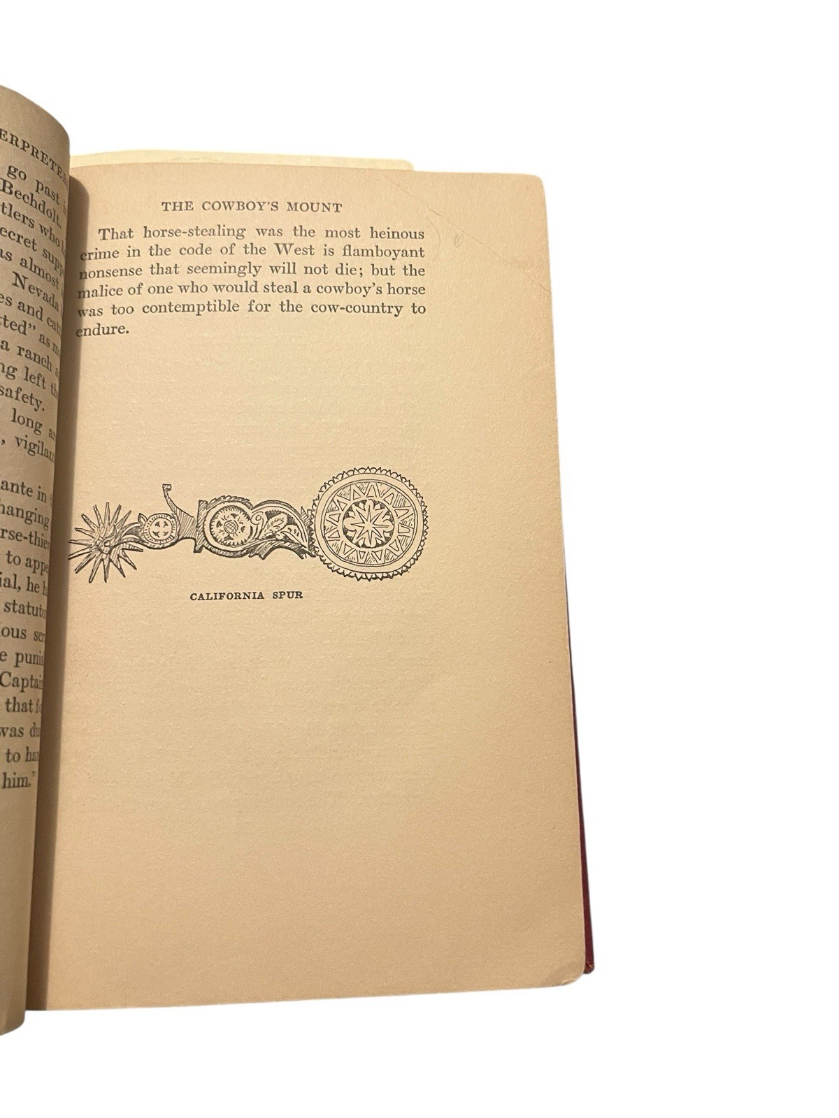 First Edition 1926 „THE COWBOY AND HIS INTERPRETERS“ by Douglas Branch Hard Book