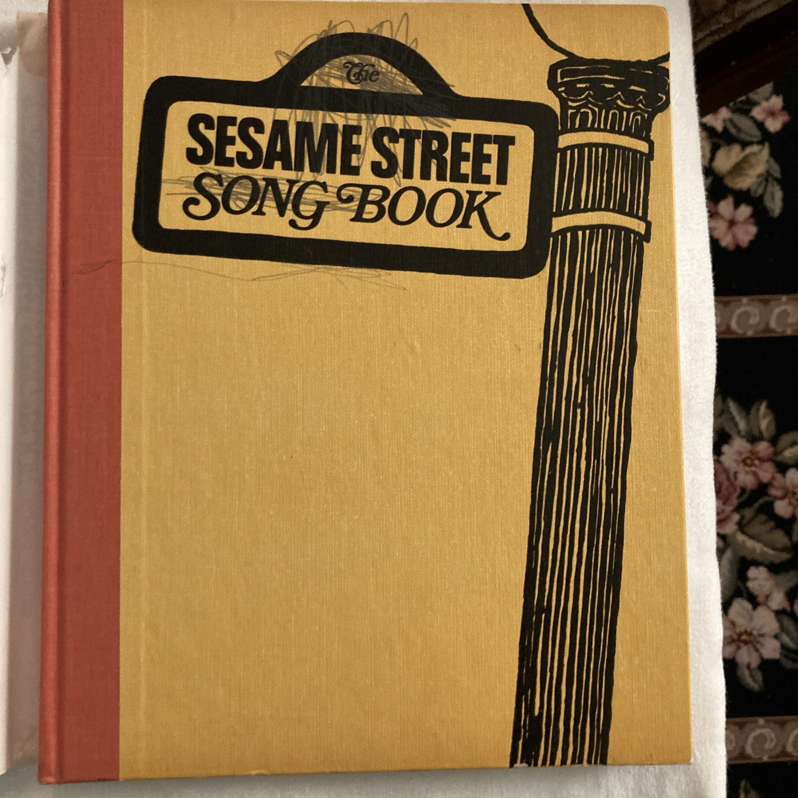 The Sesame Street Song Book Raposo and Moss 1971, Damaged Book Jacket 1st Print