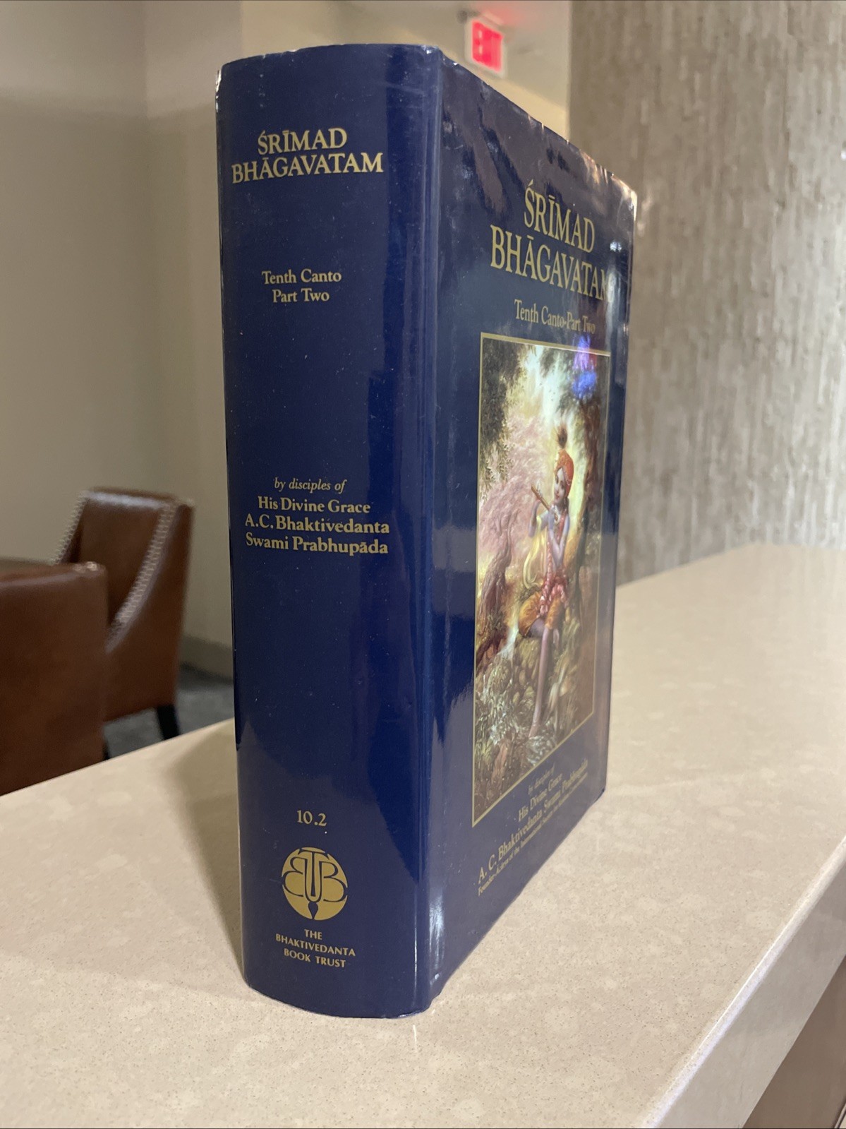 Srimad Bhagavatam Tenth Canto-Part Two by Swami Prabhupada 1993 Hardcover