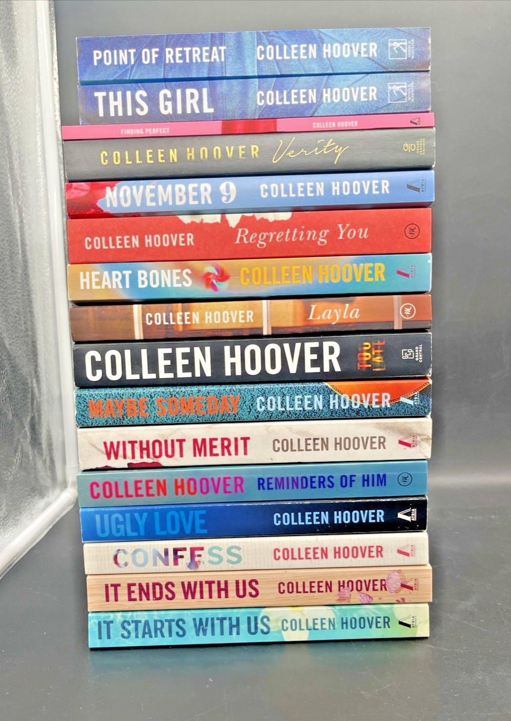 Lot of 16 Colleen Hoover Books Trade Paperback Very Good to Like New