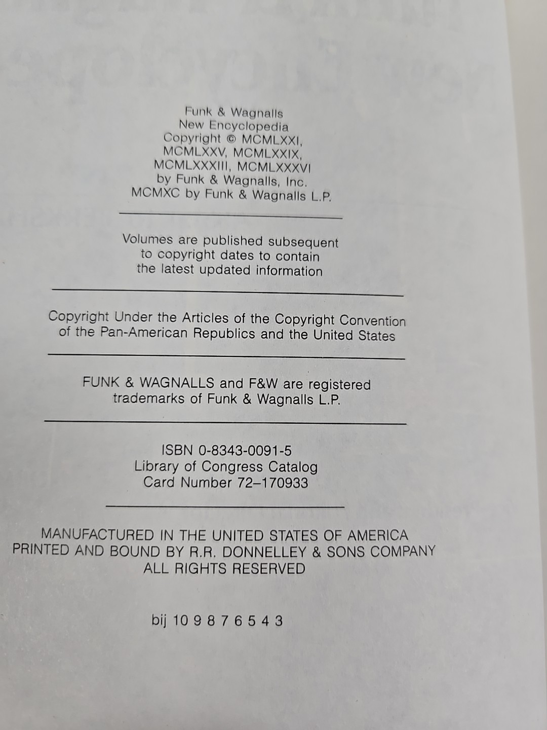 Funk and Wagnalls New Encyclopedia Volume 3