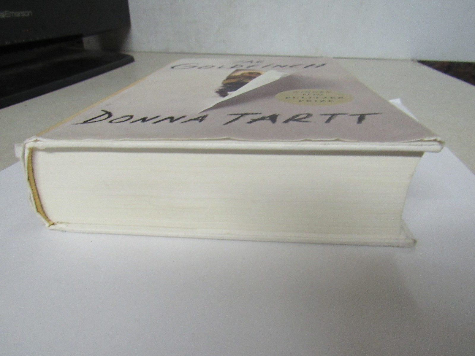 The Goldfinch (Pulitzer) Donna Tartt 2013 HCDJ 1st ed 1st printing