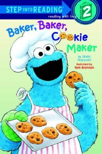 Baker, Baker, Cookie Maker (Sesame Street) (Step into Reading) – GOOD
