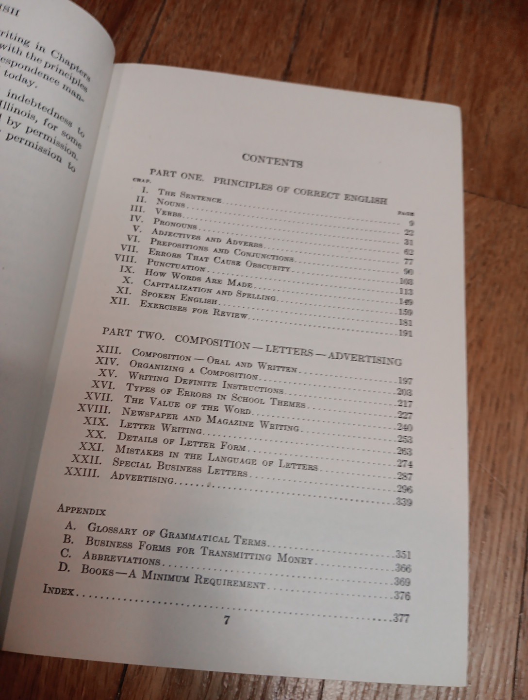 Antique 1918 Book – Vocational English for Commercial & Technical Schools antiq.