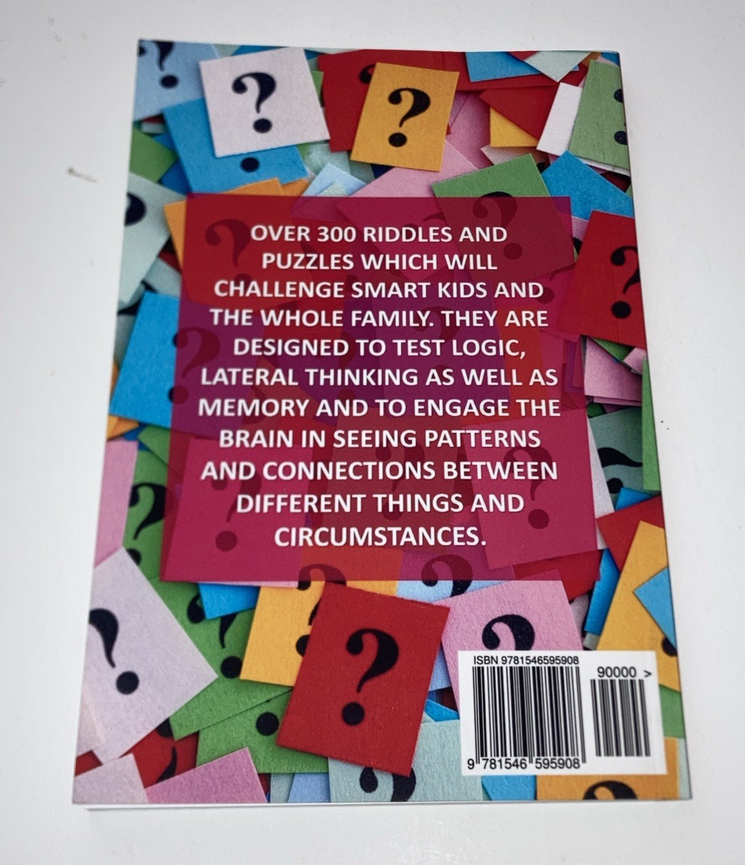 Difficult Riddles For Smart Kids By M Prefontaine