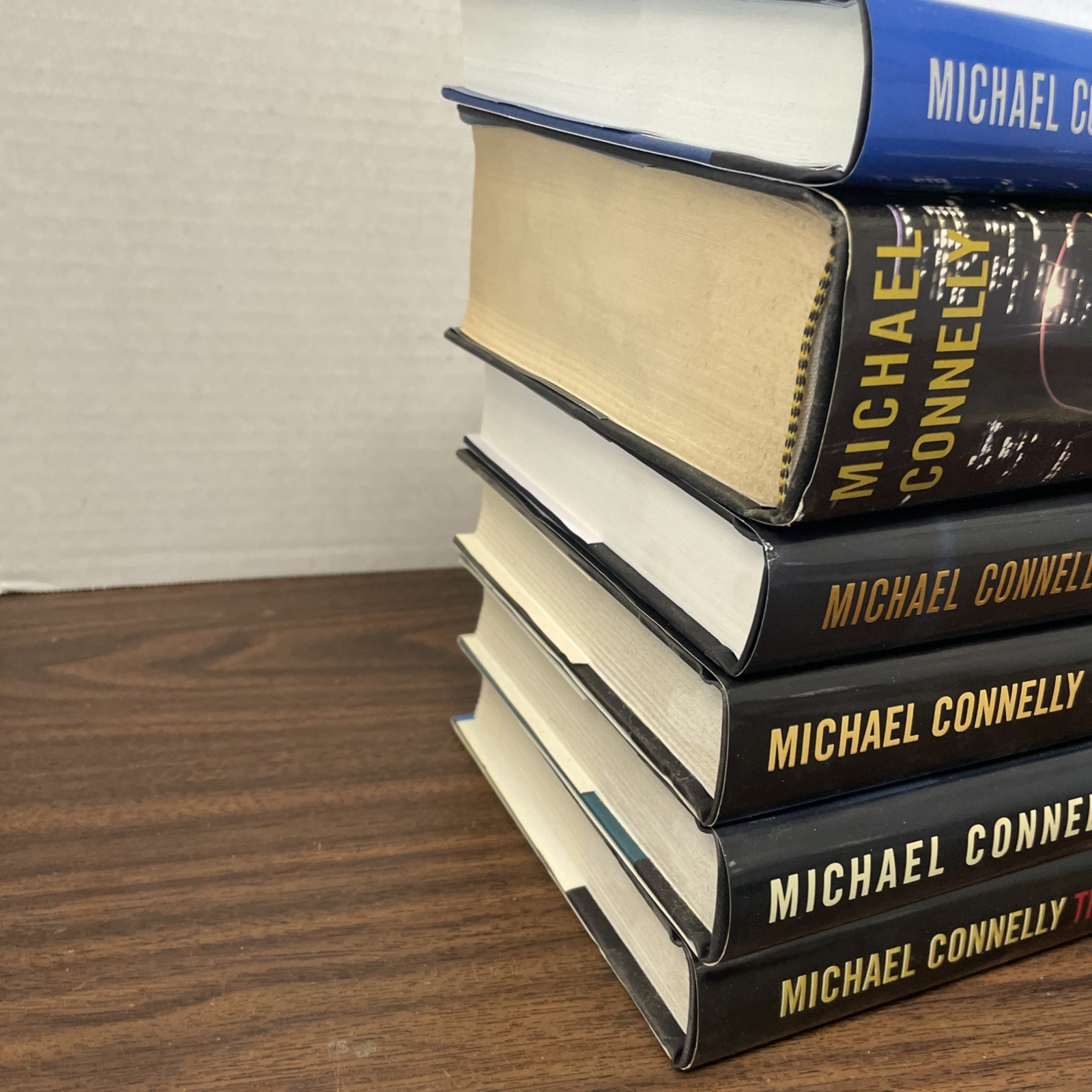 Michael Connelly Lot of 6 Hardcover Harry Bosch Series (See Photos for Titles)