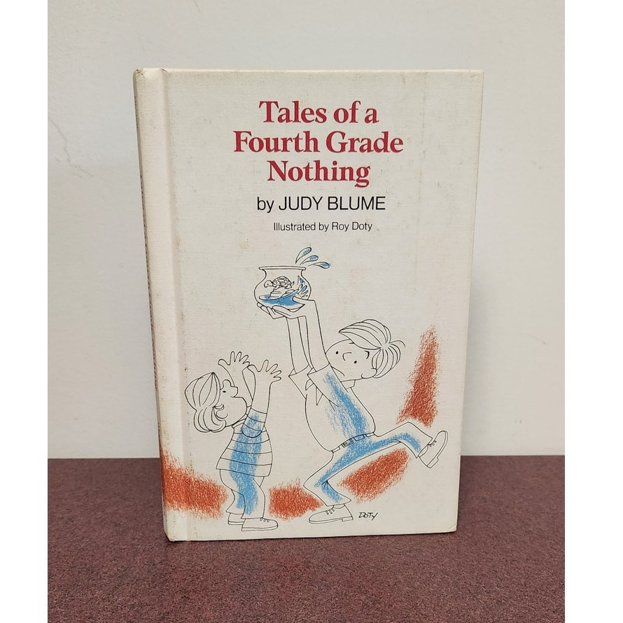 Tales Of Forth Grade Nothing First Edition Judy Blume Hardback Great Condition