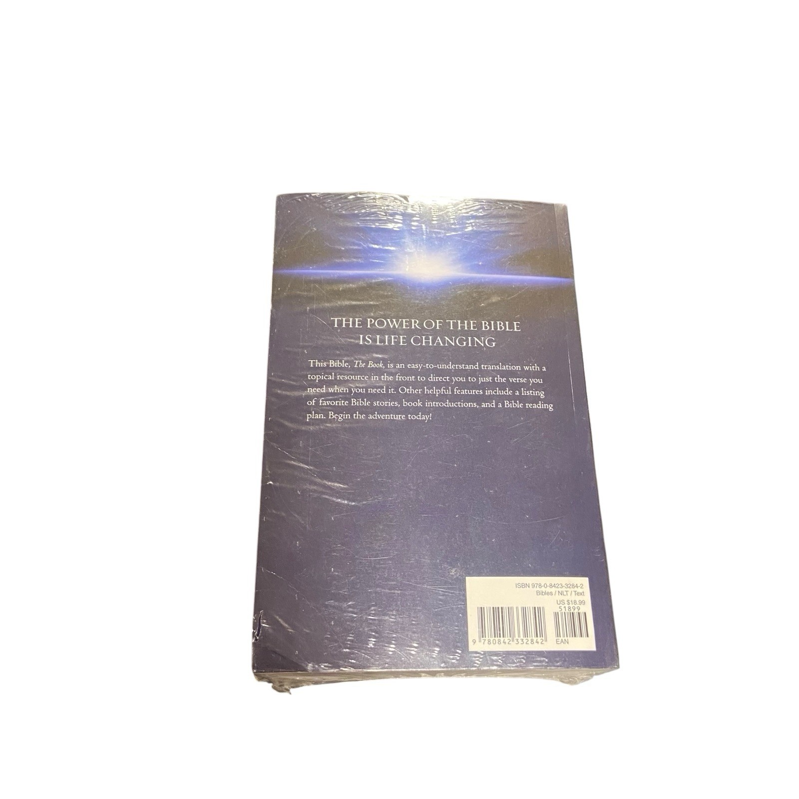 The Book the power of the bible is life changing: by Tyndale House SEALED