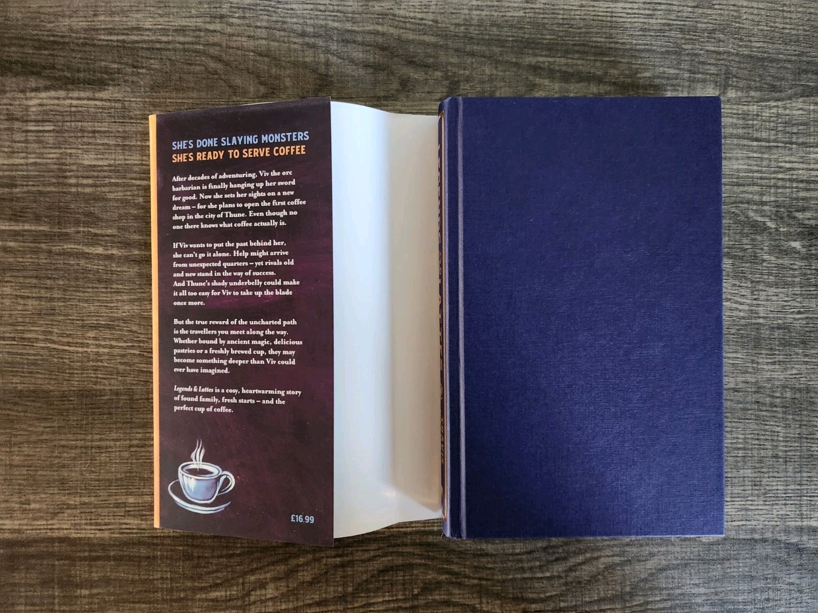 ​Legends & Lattes Travis Baldree Signed True UK First Edition 1st/1st Hardcover
