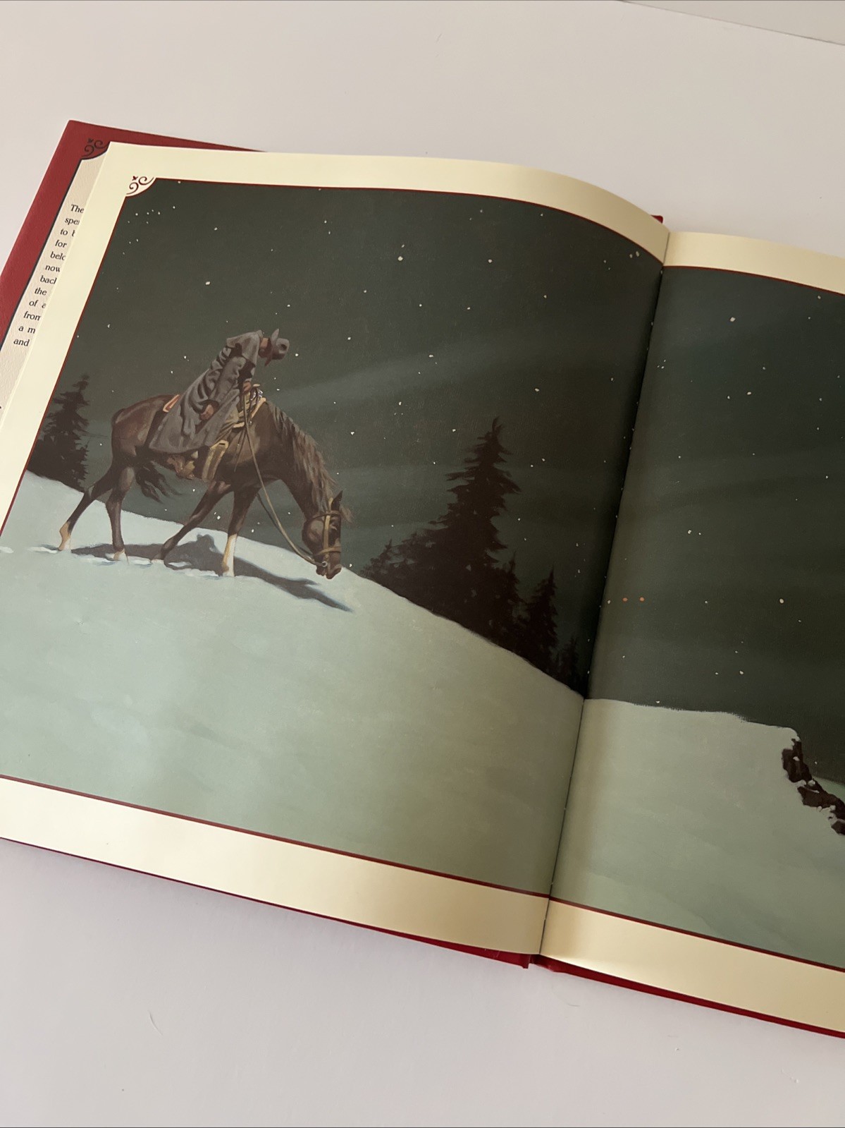 A Cowboy Christmas Audrey Wood 1st Edition 2001 Hardcover Robert Florczak Book