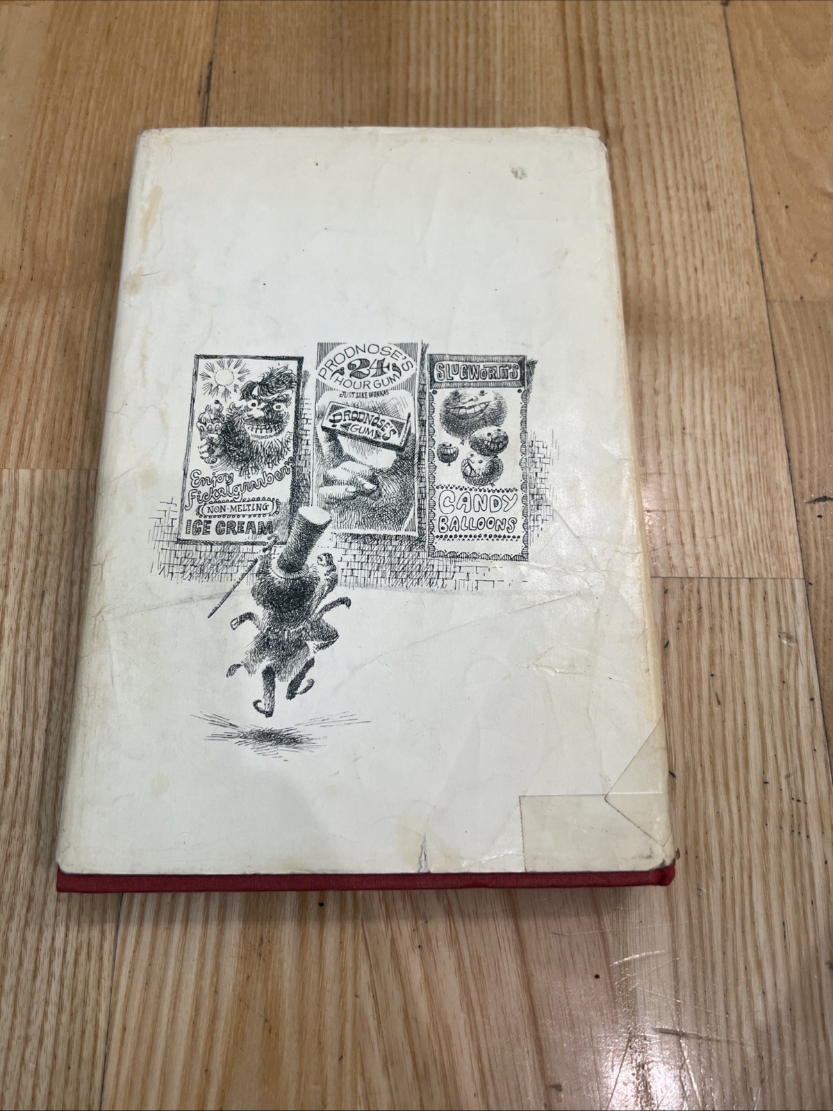Charlie and The Chocolate Factory Roald Dahl 1st Ed. 2nd Print 1964 Red HC.