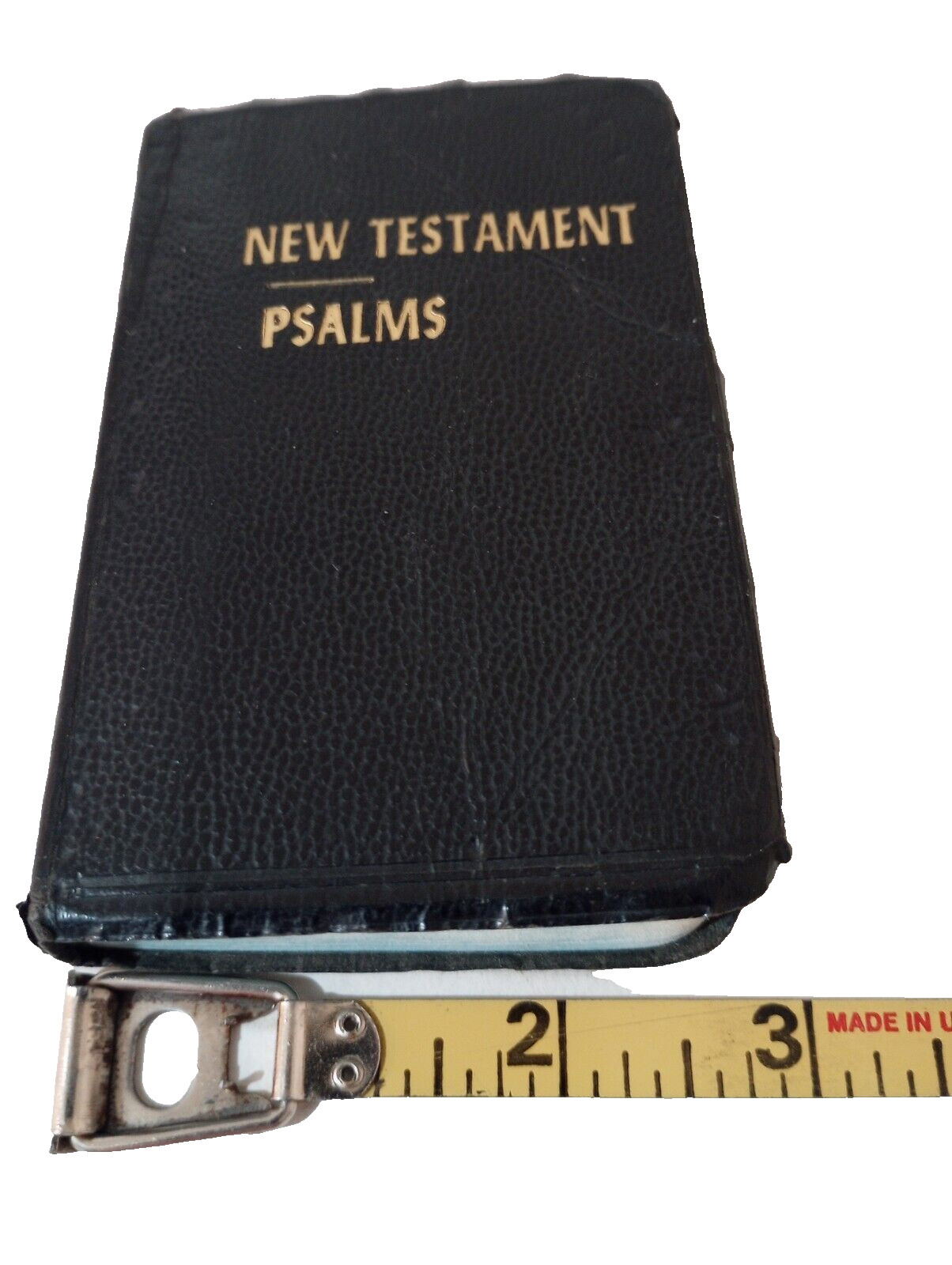 New Testament Psalms KJV American Bible Society Pocket Edition 1969