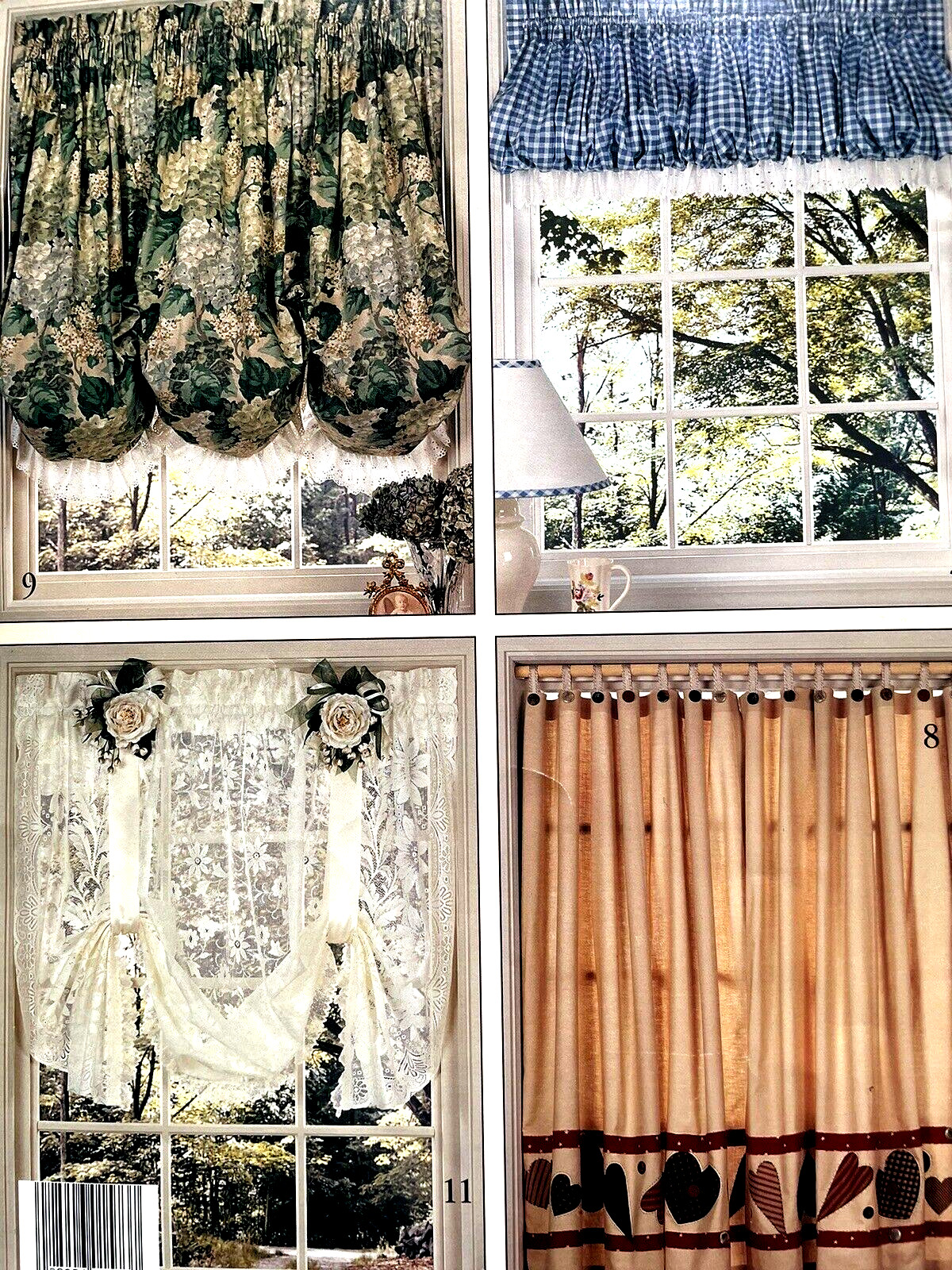 sew-no-more decor easy window treatments book 2 craft Leisure Arts drape curtain