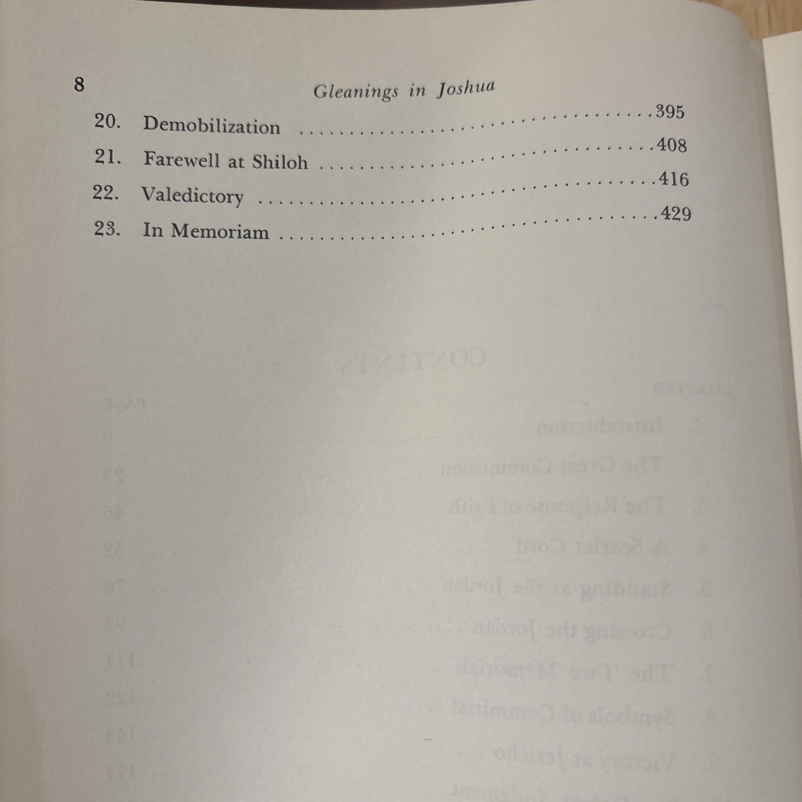Gleanings In Joshua By Arthur W. Pink HB