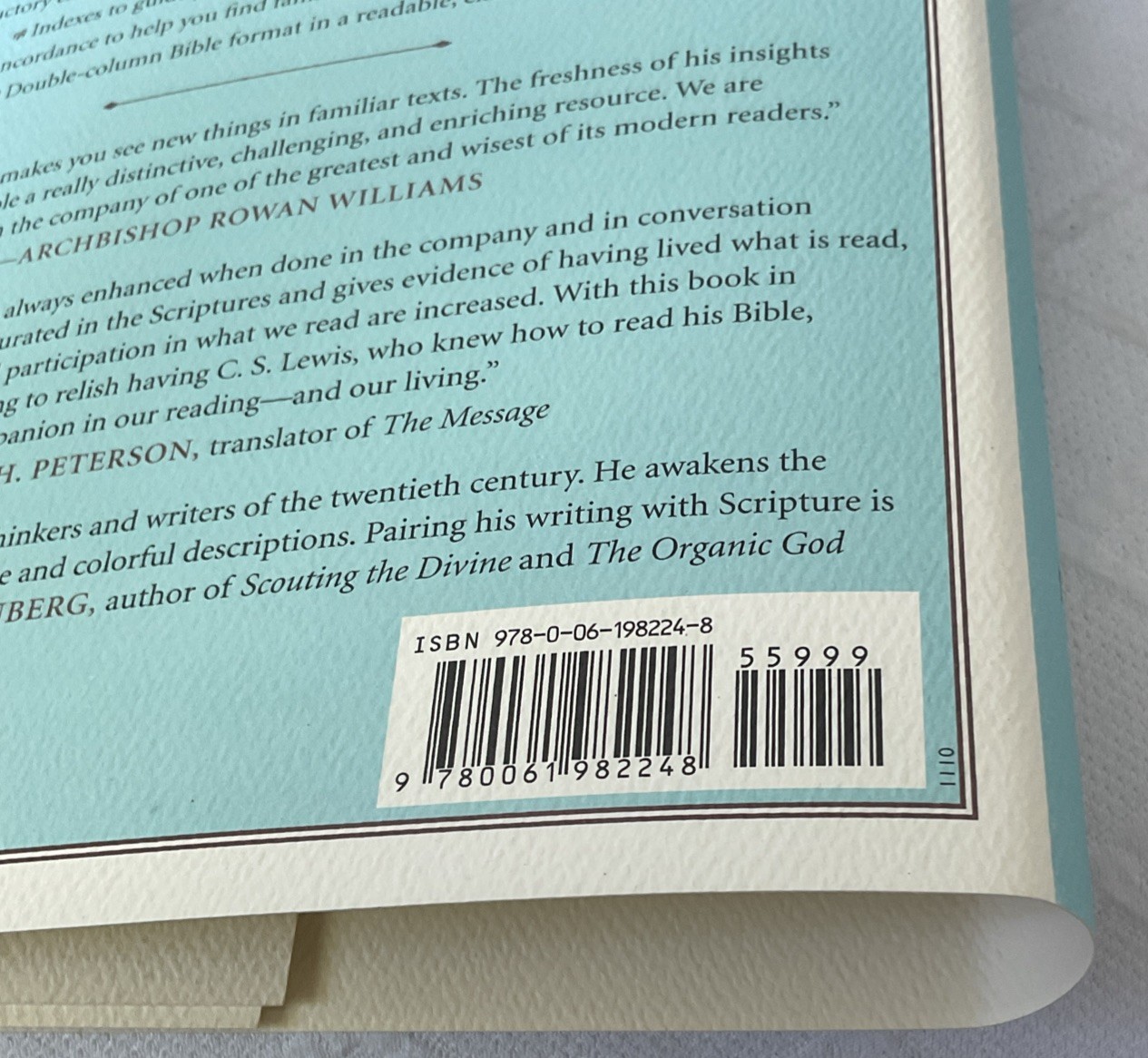 The C. S. Lewis Bible NRSV LEATHER