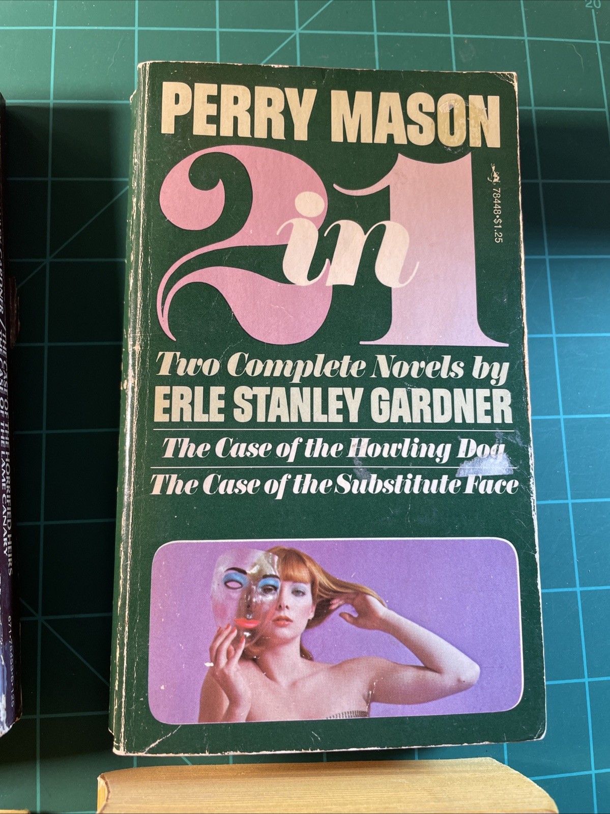 Perry Mason Erle Stanley Gardner 2 In 1 Paperback Book Lot Of 4