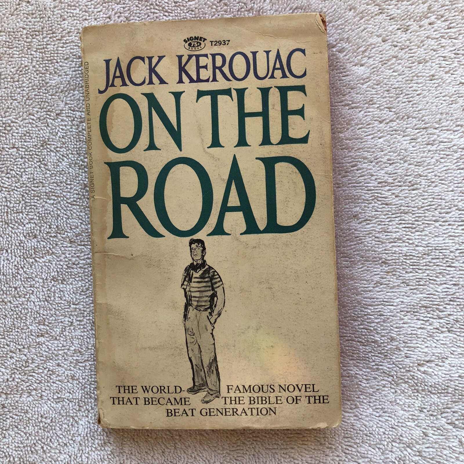 Jack Kerouac On the Road Signet Beat Generation Bible Rare PB T2937