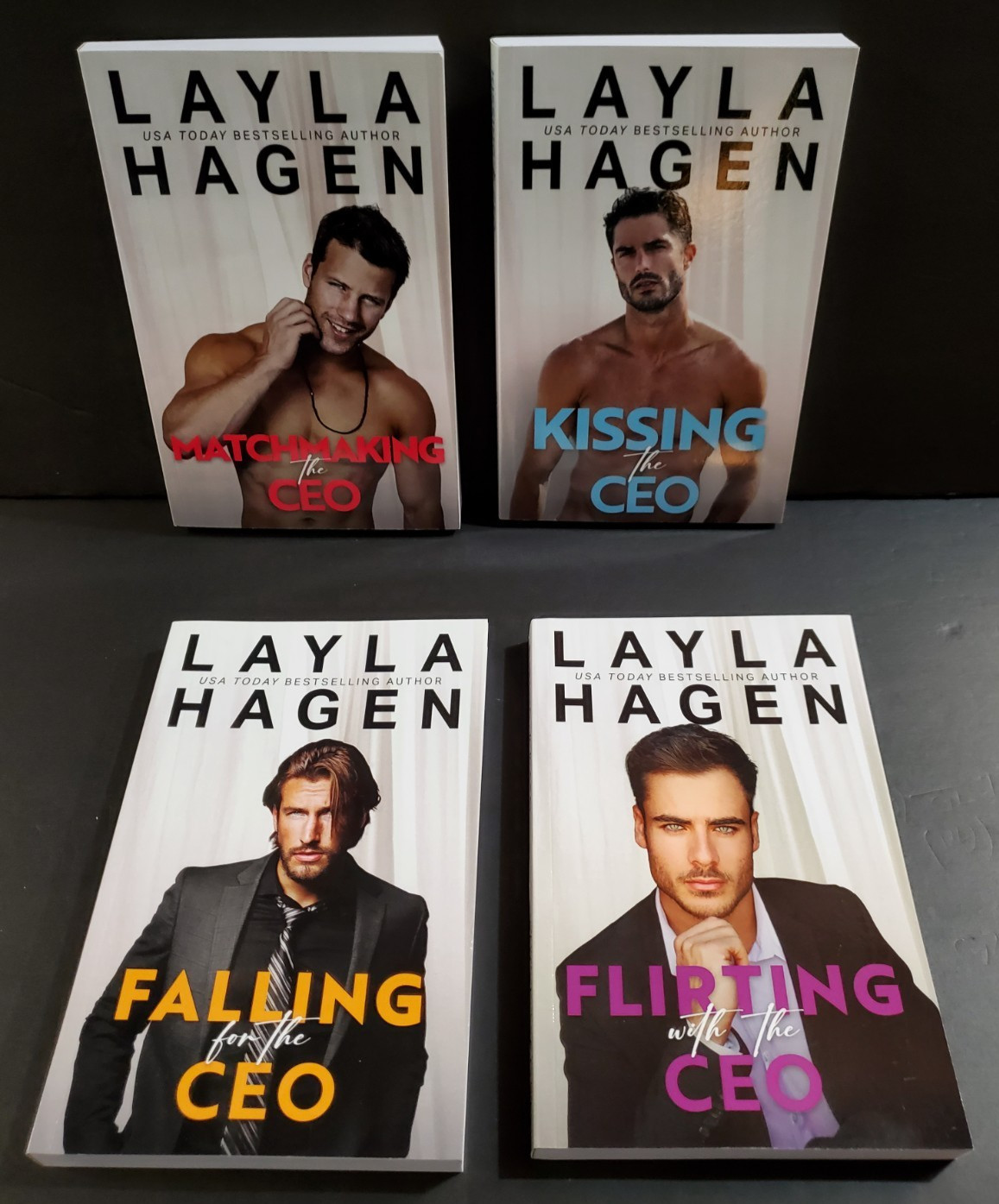 Whitley Brothers Paperbacks 1-4 Layla Hagen: Matchmaking/Kissing/Falling/Flirtin