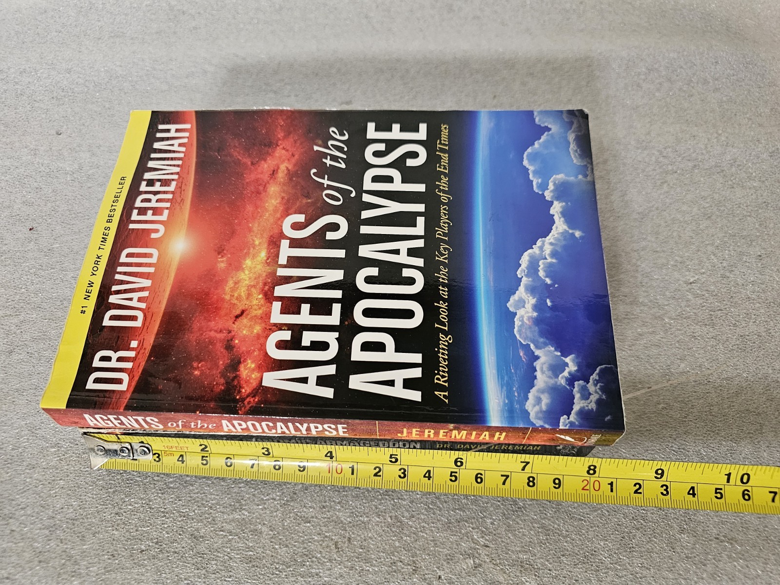 2 Paperback Books by Dr. David Jeremiah, Apocalypse/Armageddon Bible Prophecy